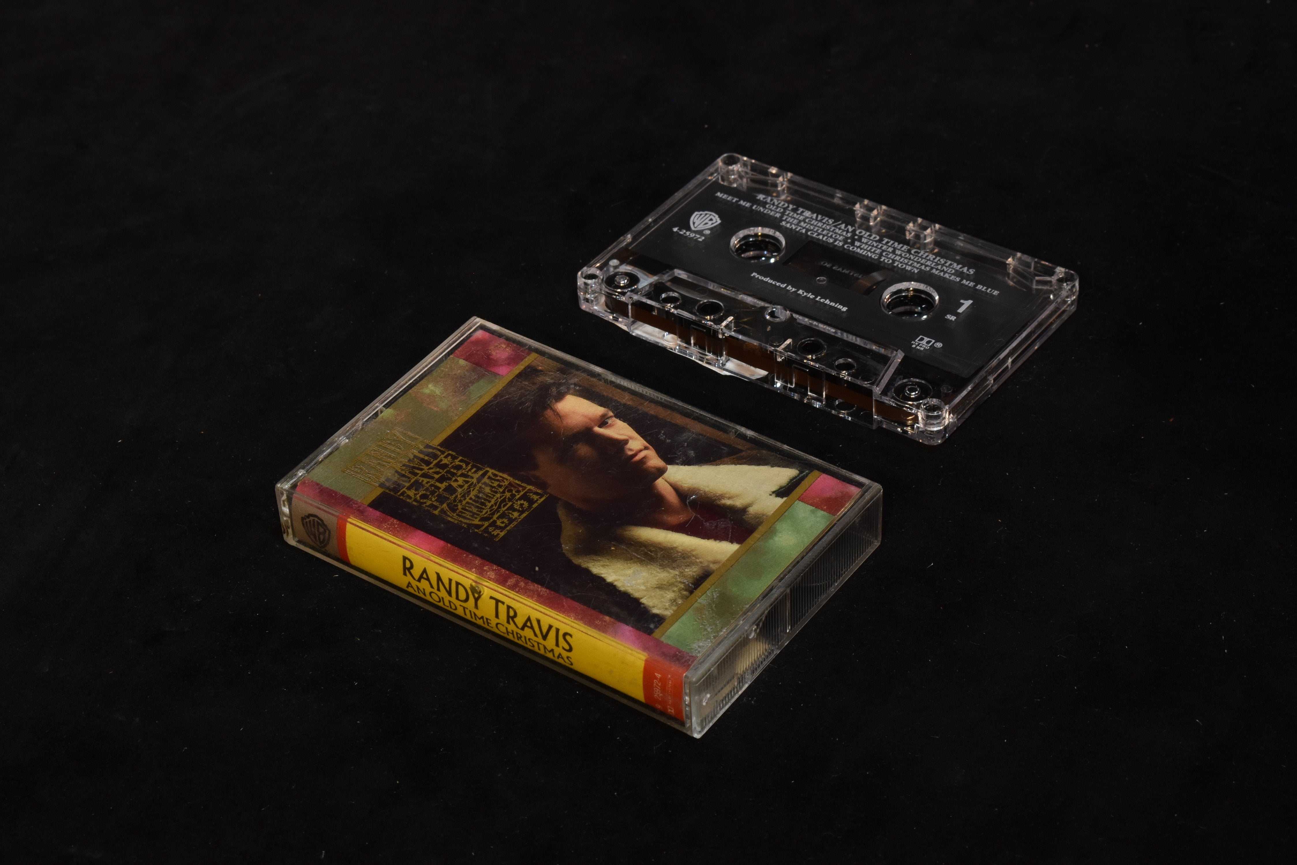 Randy Travis an old-time Christmas cassette tape used