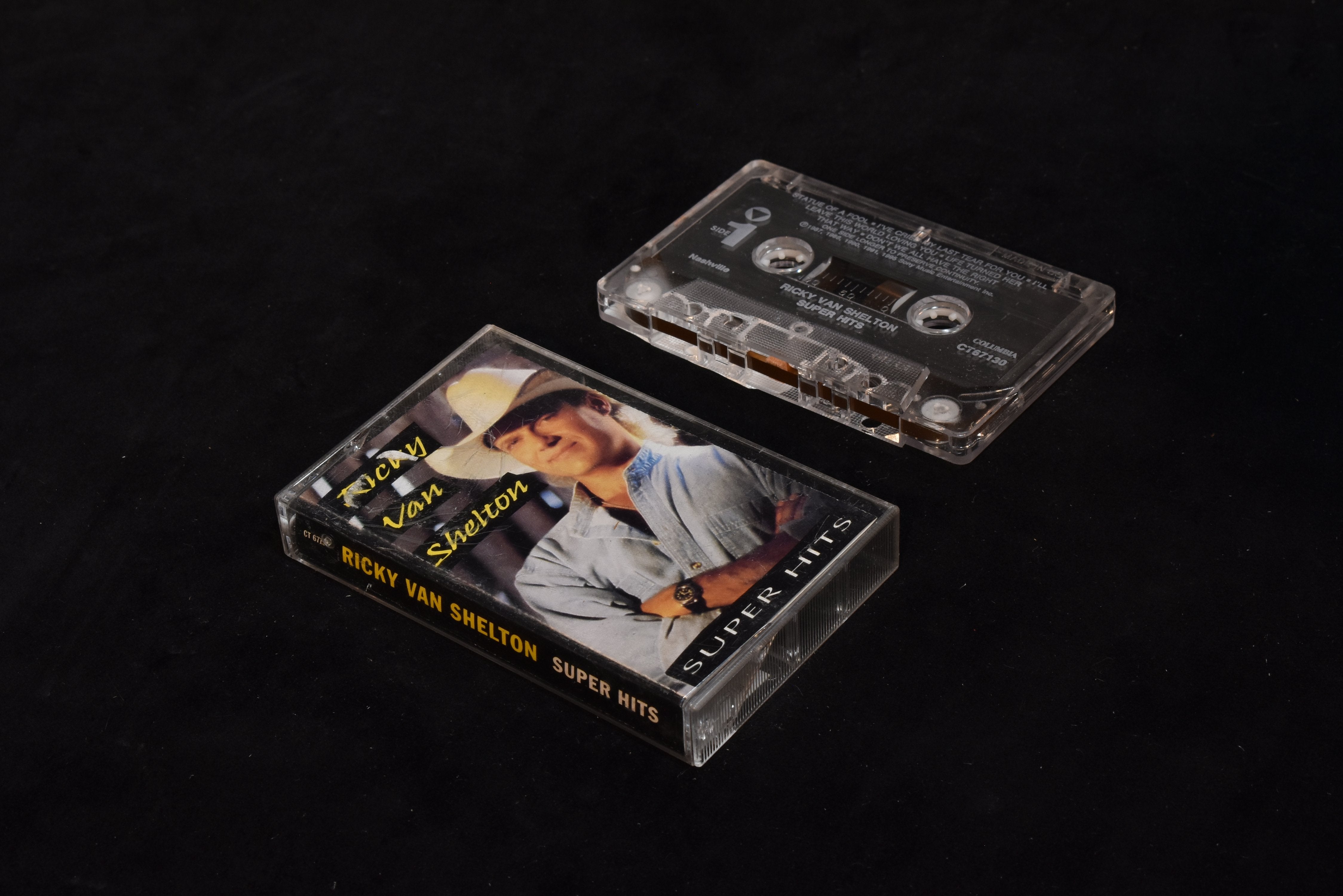 Ricky Van Shelton super hits cassette tape used