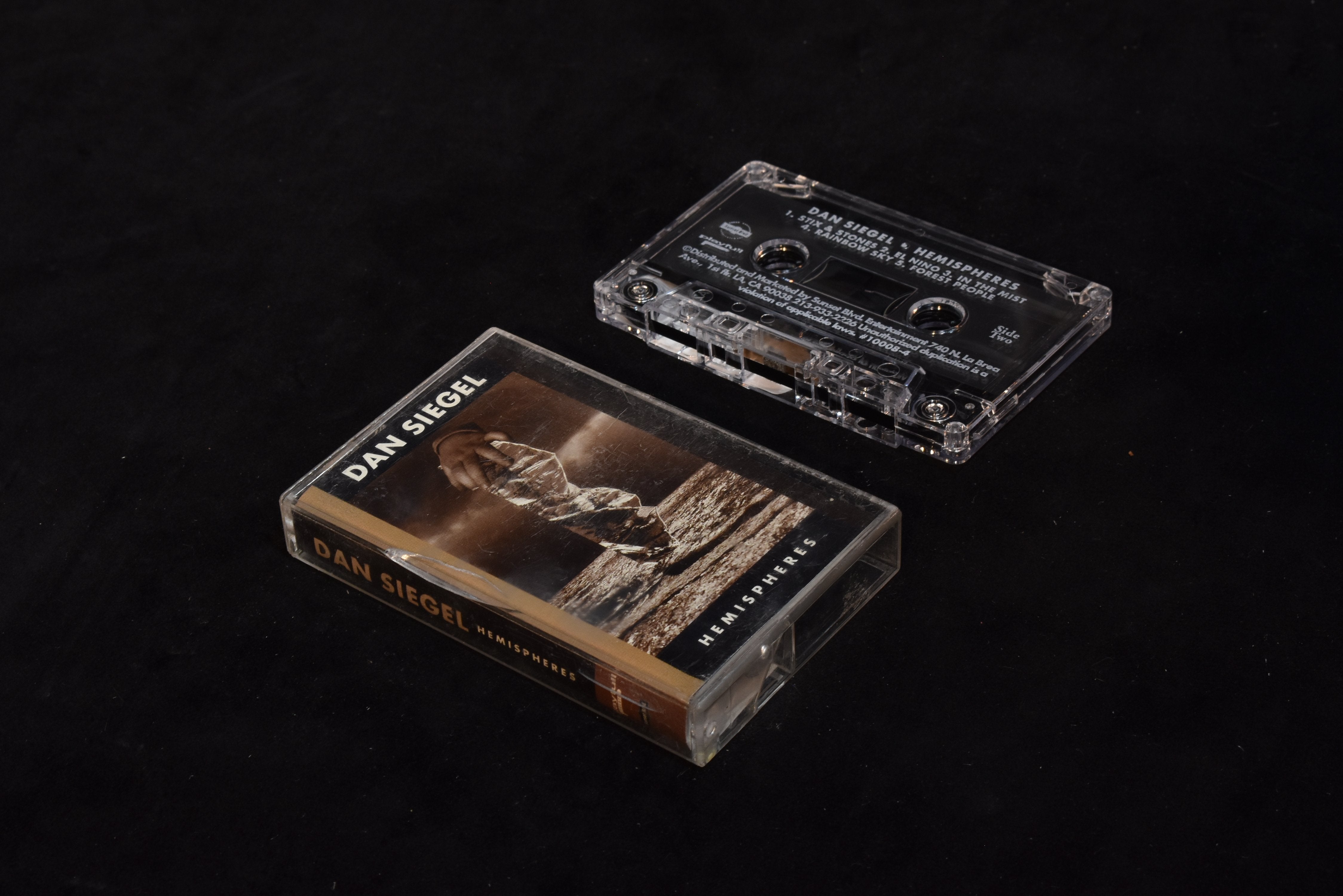 Dan Siegel cassette tape used hemispheres