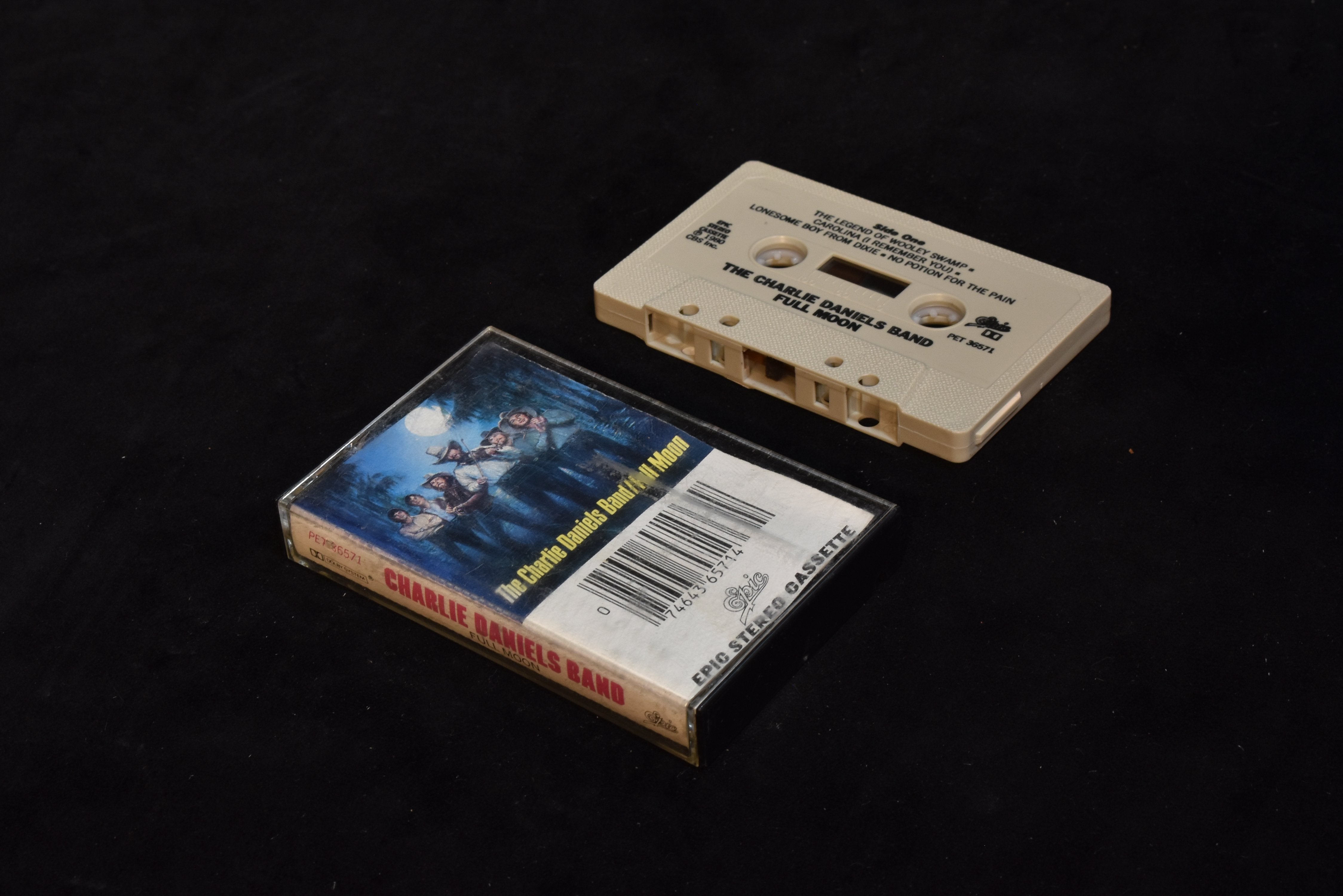 Charlie Daniels band full moon cassette tape used