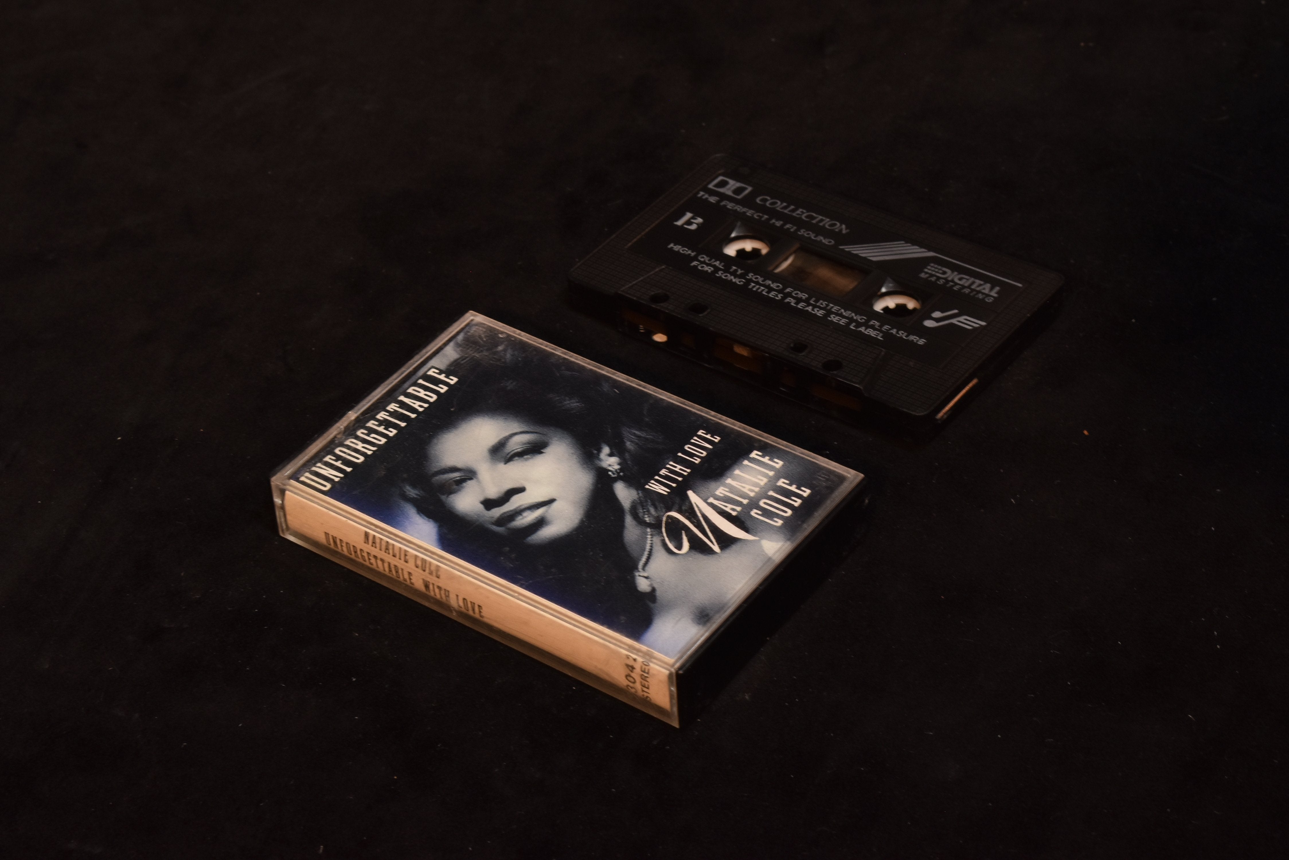 Natalie Cole unforgettable with love cassette tape used