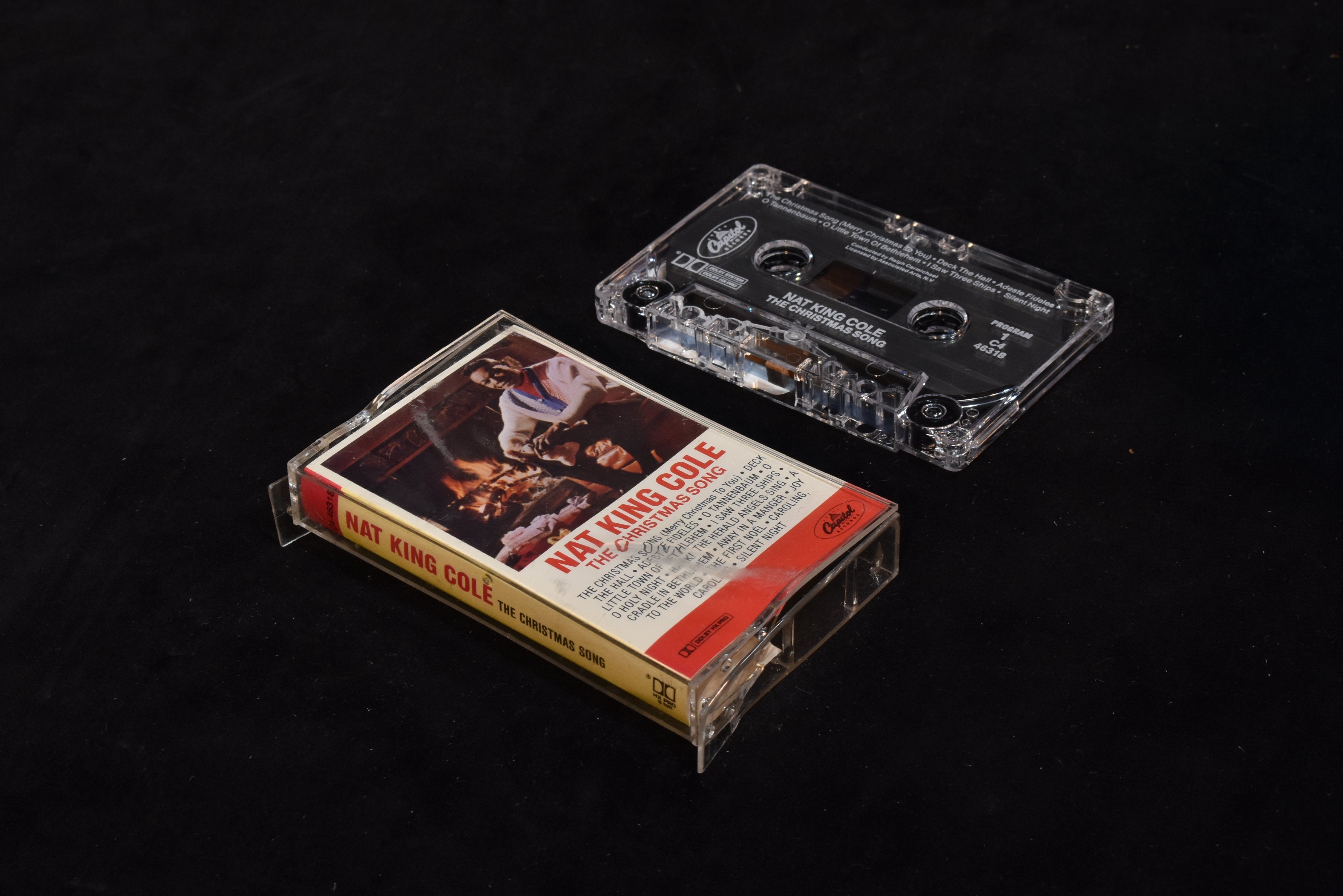 Nat King Cole the Christmas Song cassette tape used