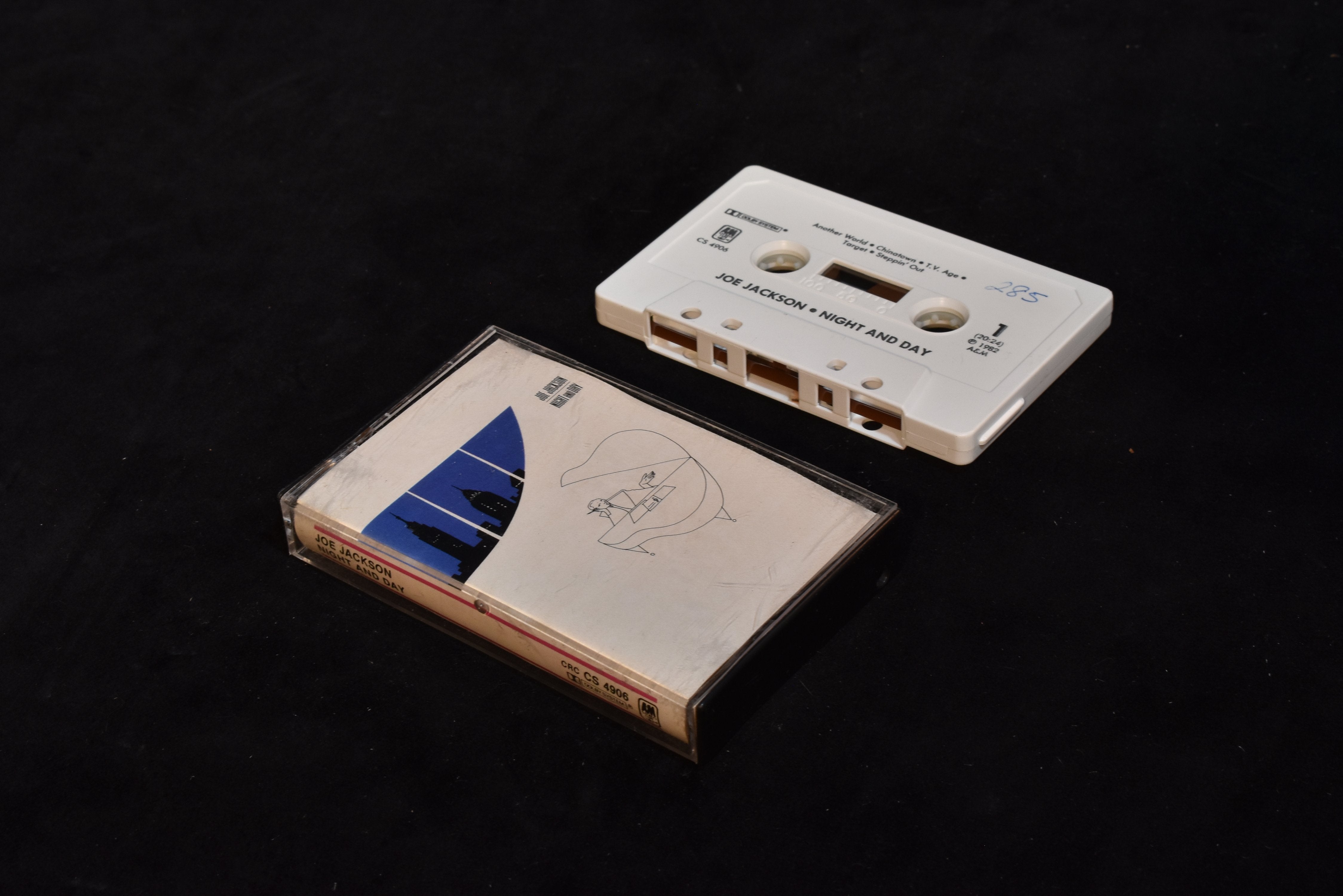 Joe Jackson night and day cassette tape