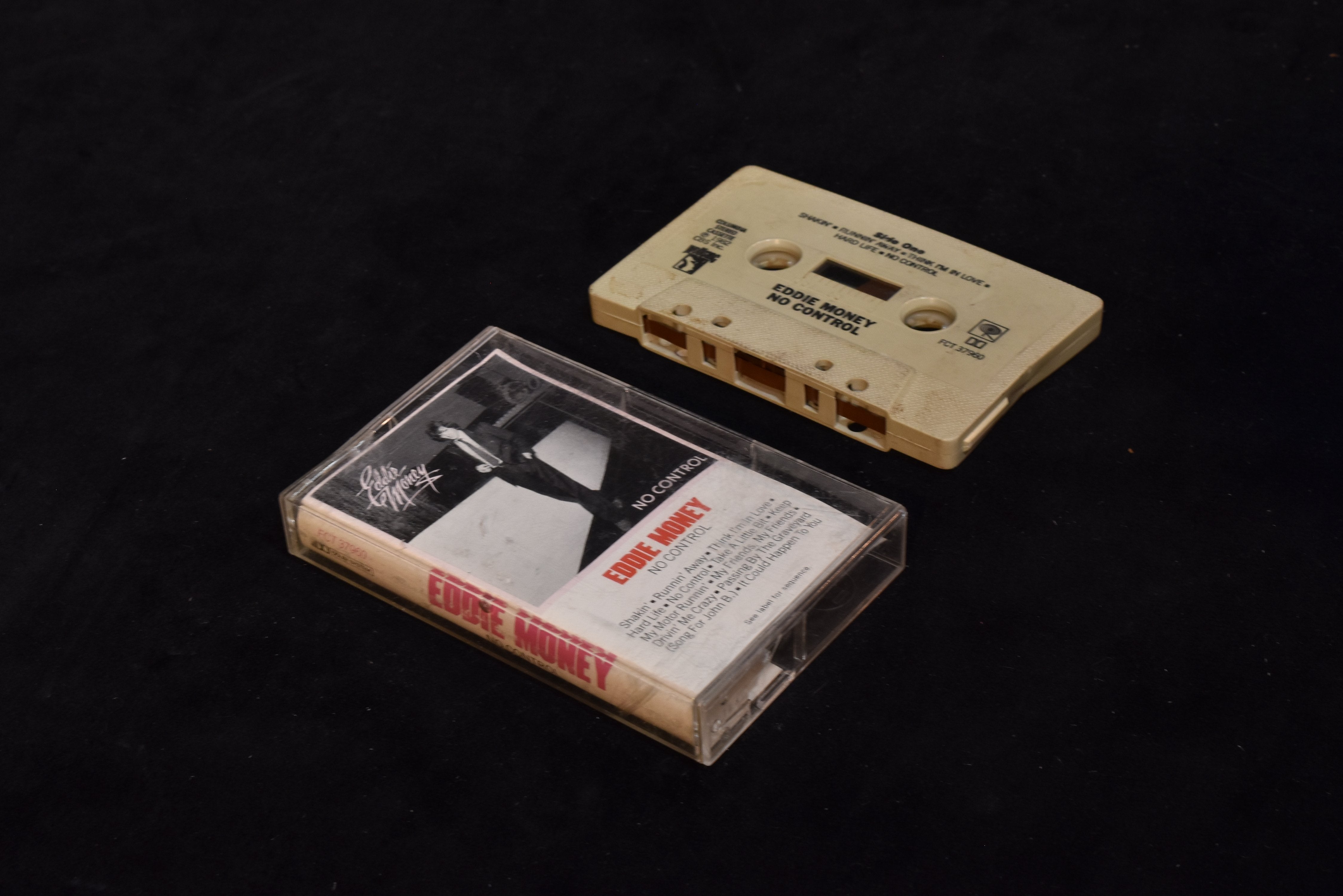 Eddie money no control cassette tape used