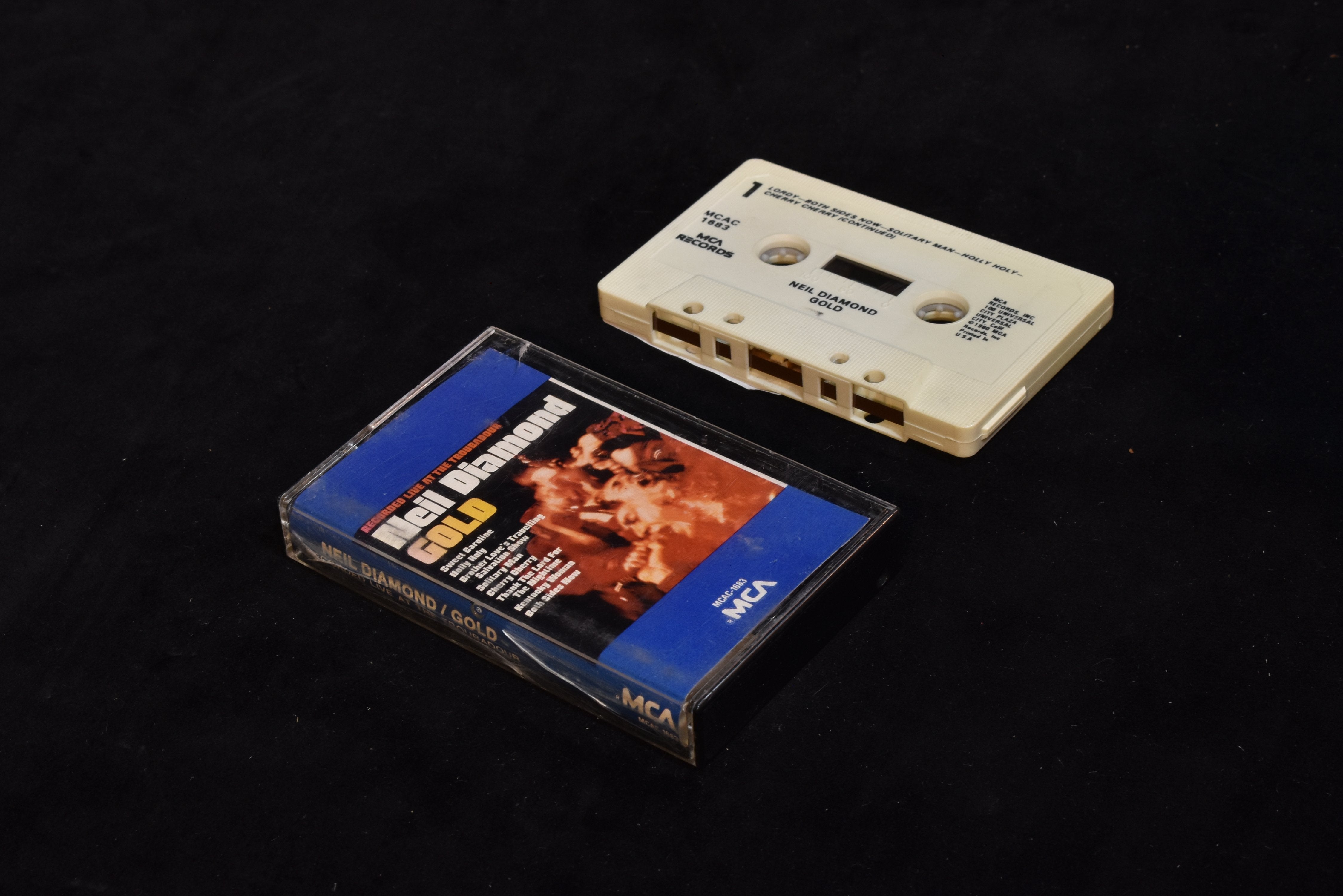 Neil Diamond Gold cassette tape used