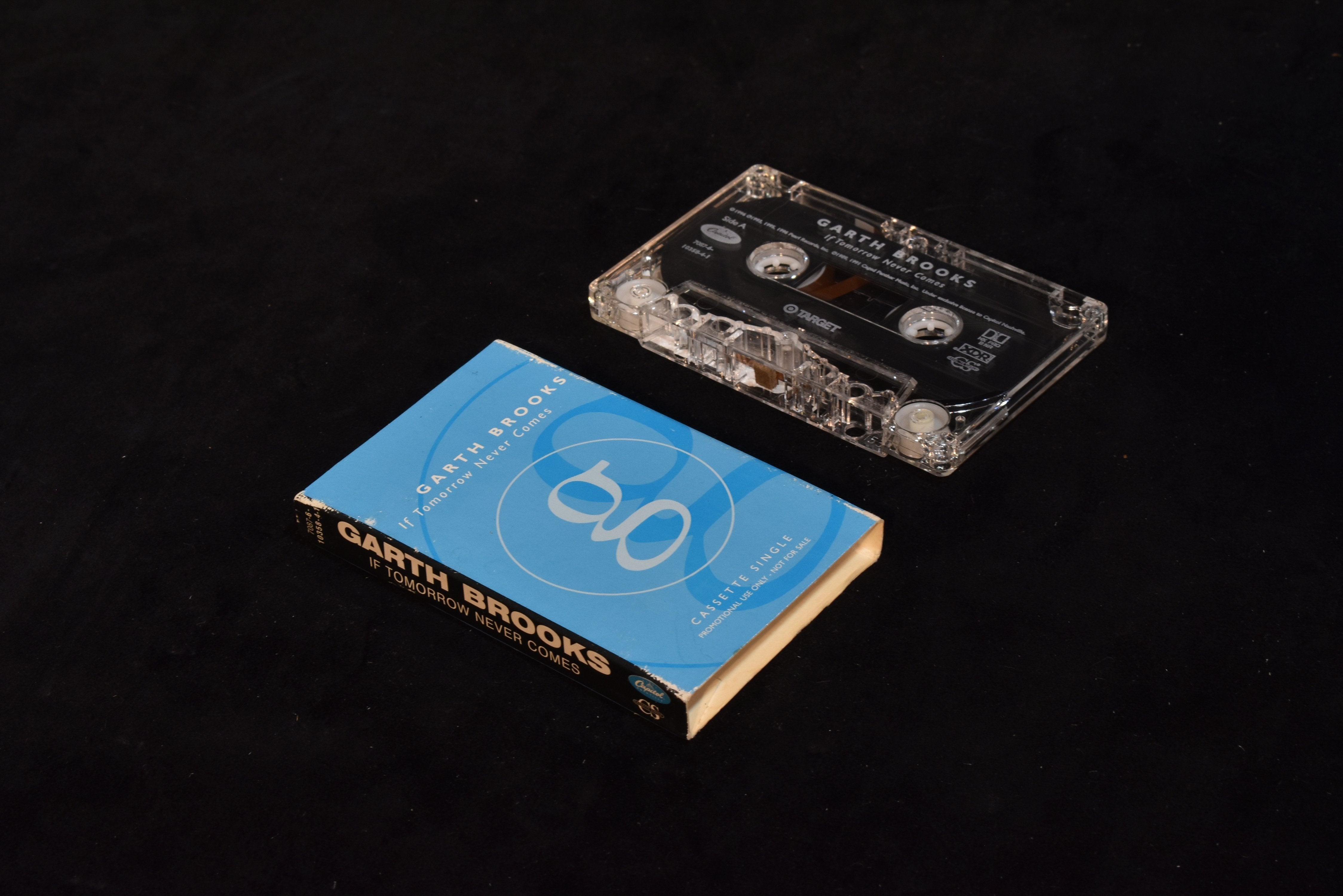 Garth brooks if tomorrow never comes cassette single used