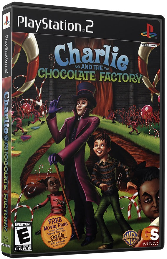 Charlie and the Chocolate Factory PS2 Sony Playstation 2 Used Video Game PS2