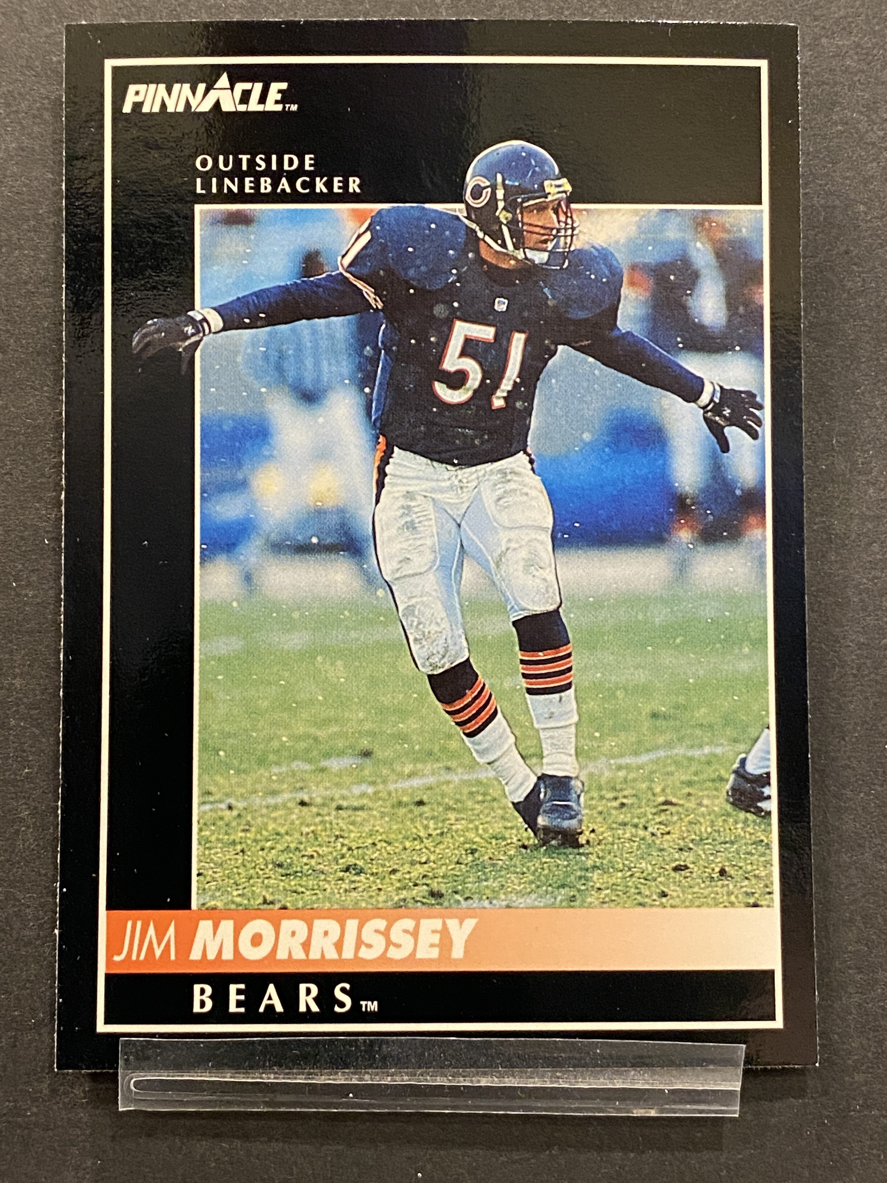 Jim Morrissey Pinnacle Football Card