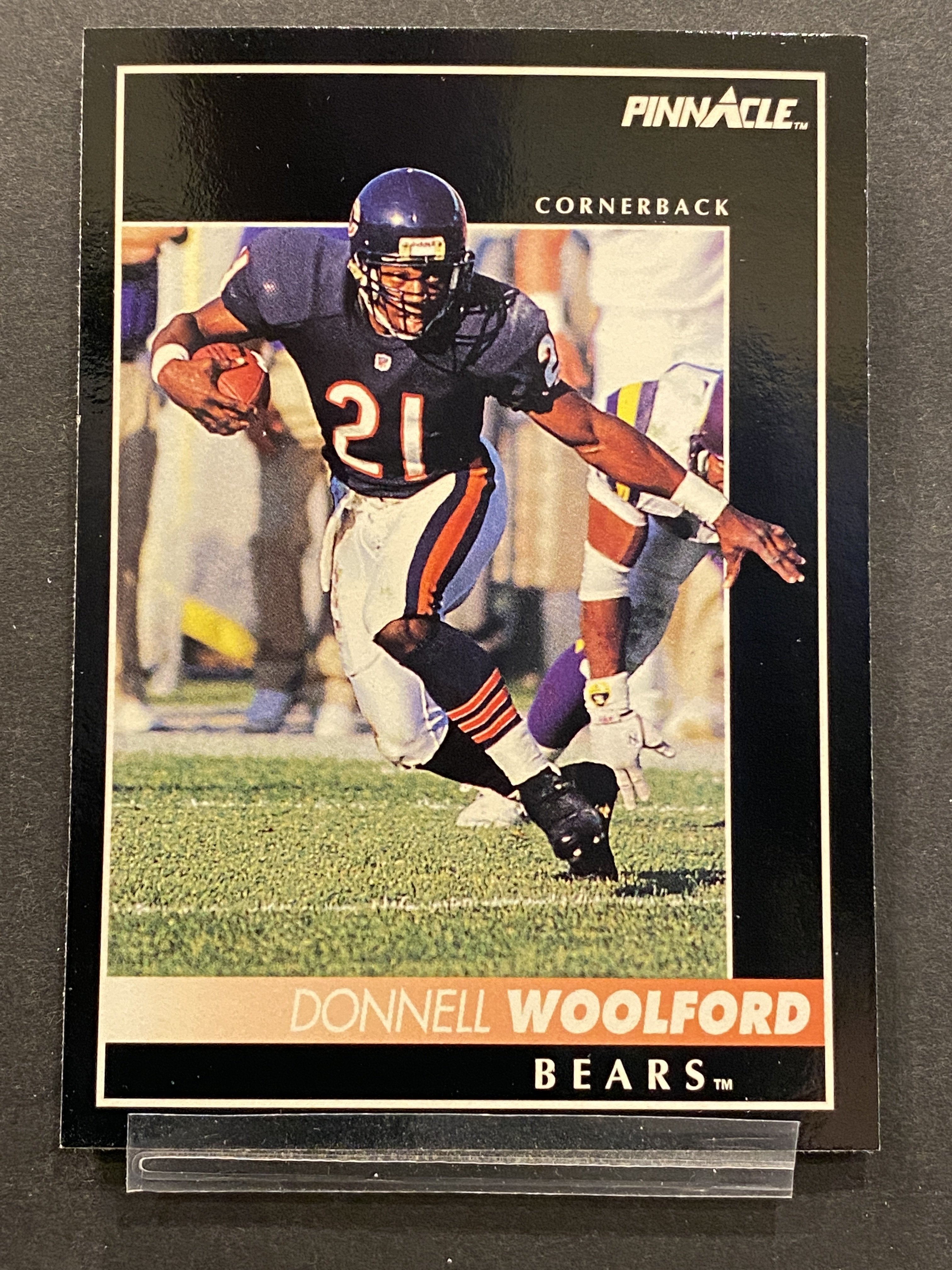 Donnel Woolford Pinnacle Football Card Chicago Bears
