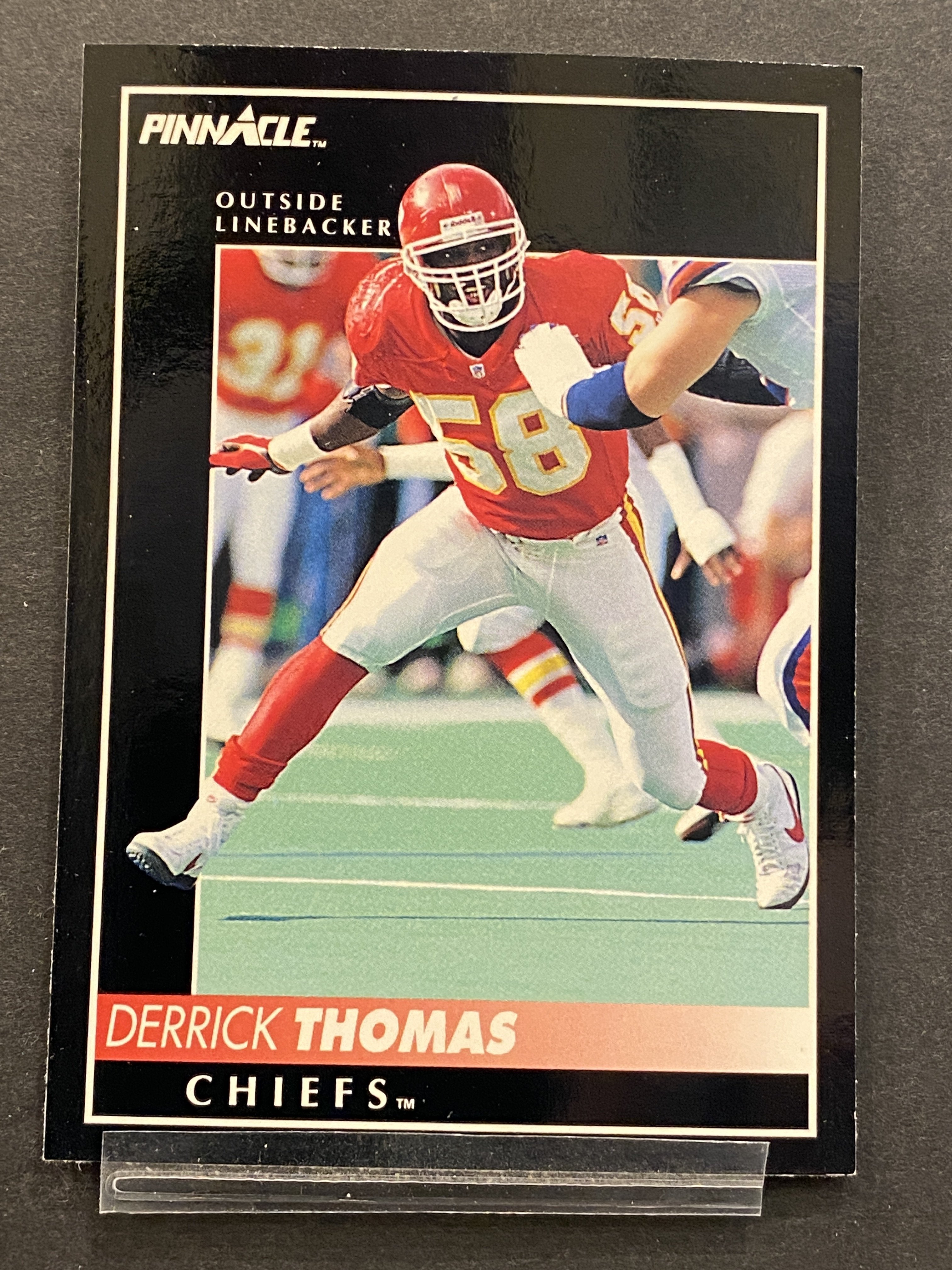 Derrick Thomas Pinnacle Football Card