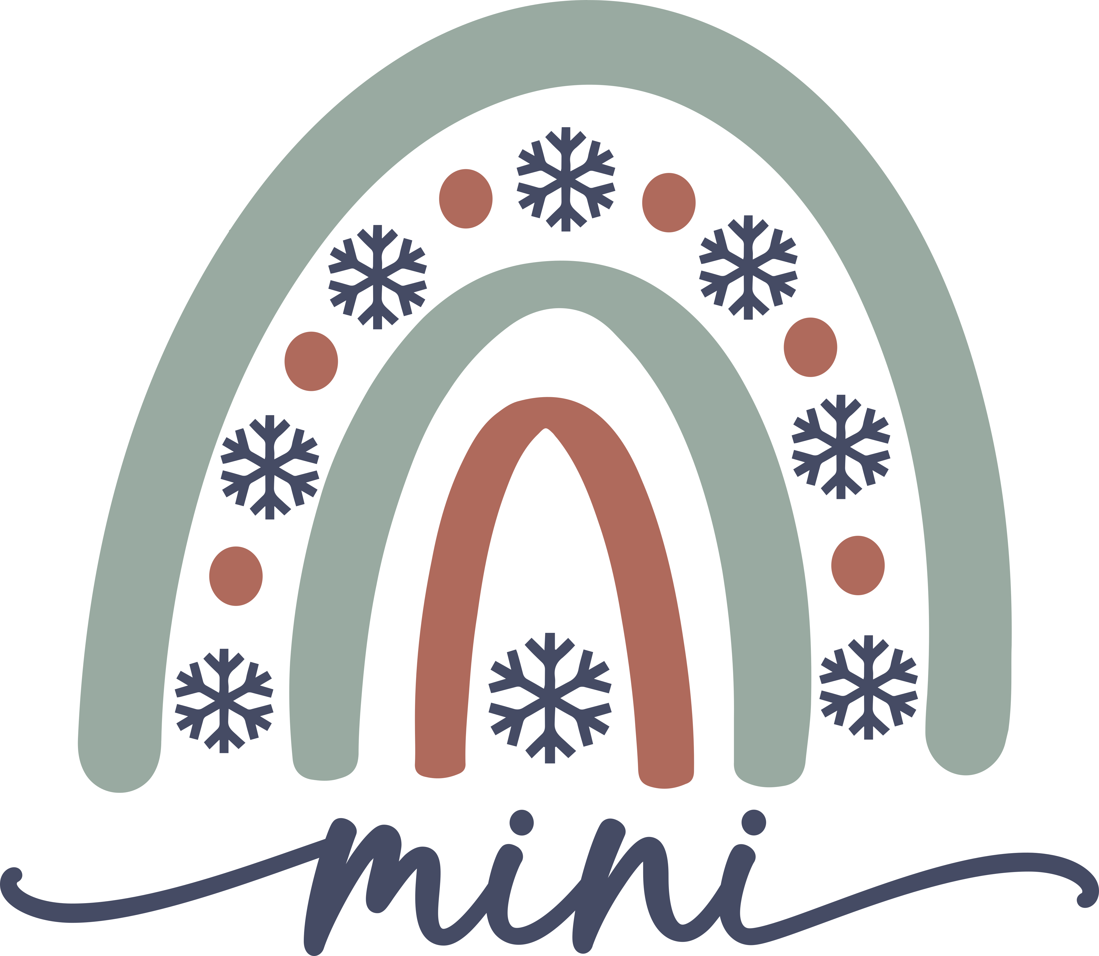 Christmas Rainbow Mini