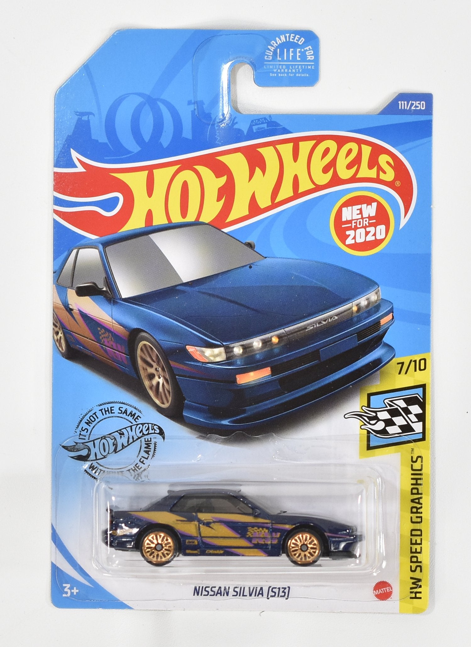 Hot Wheels Die Cast 2020 Mattel Nissan Silvia S13 111 - 250 Mattel 2020 7-10 Spe
