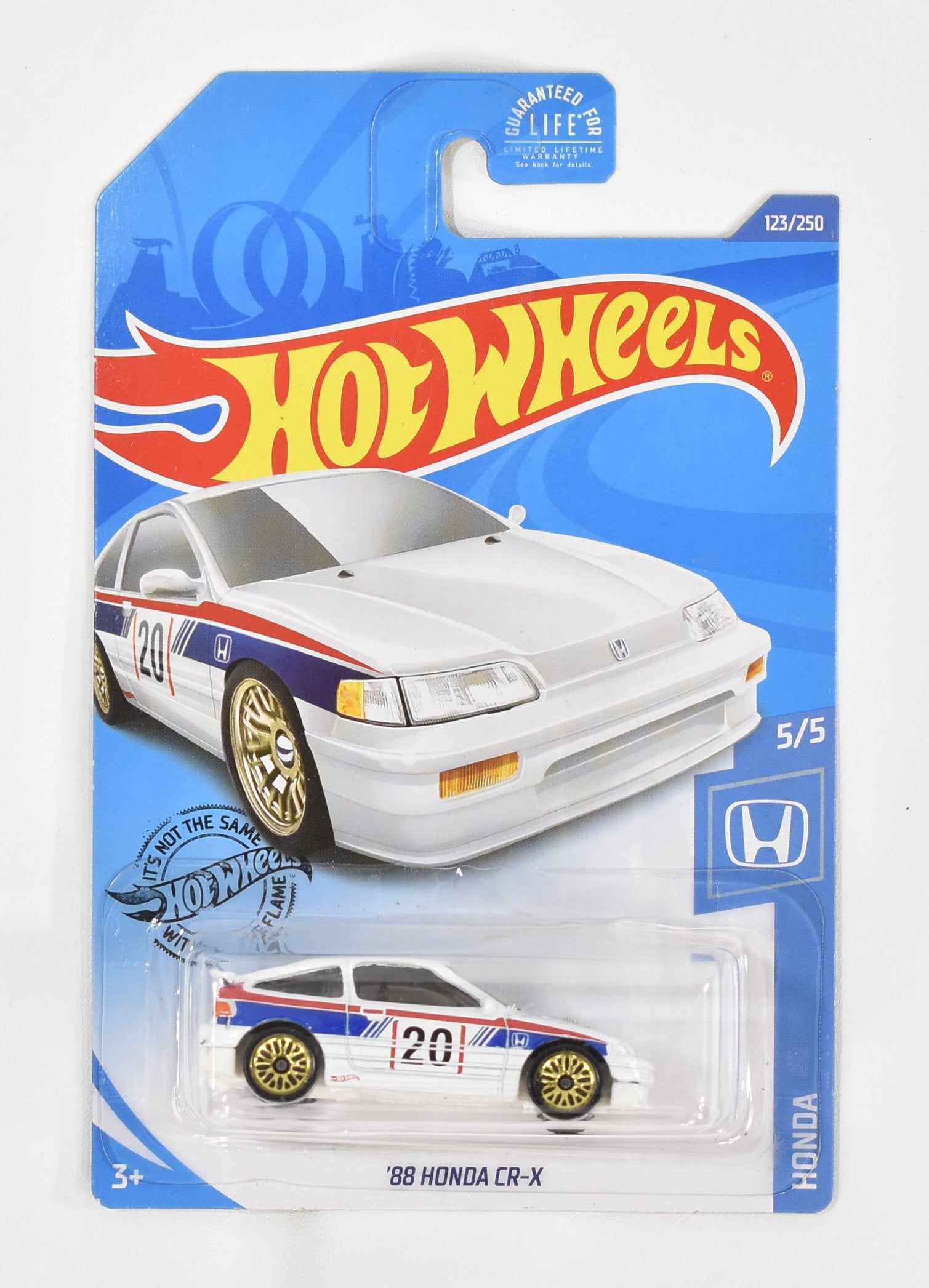 Hot Wheels Die Cast 2020 Mattel 88 Honda CR-X 5 / 5 123 /250 Mattel 2020