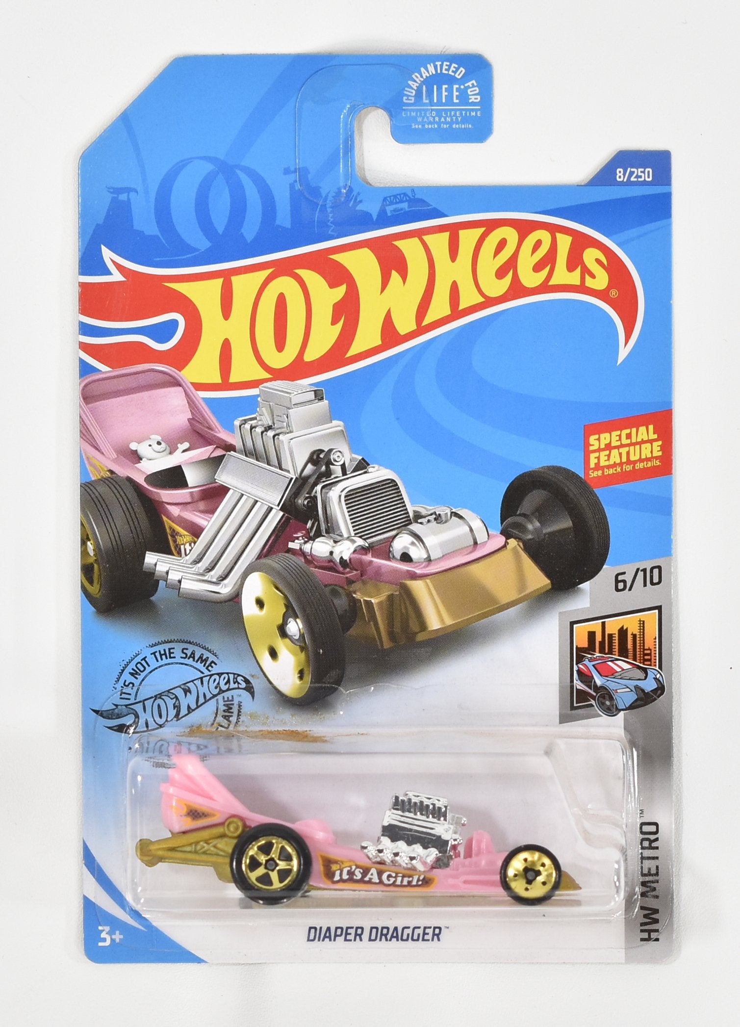 Hot Wheels Die Cast 2020 Mattel Diaper Dragger HW Metro 6/10 8/250 Mattel 2020