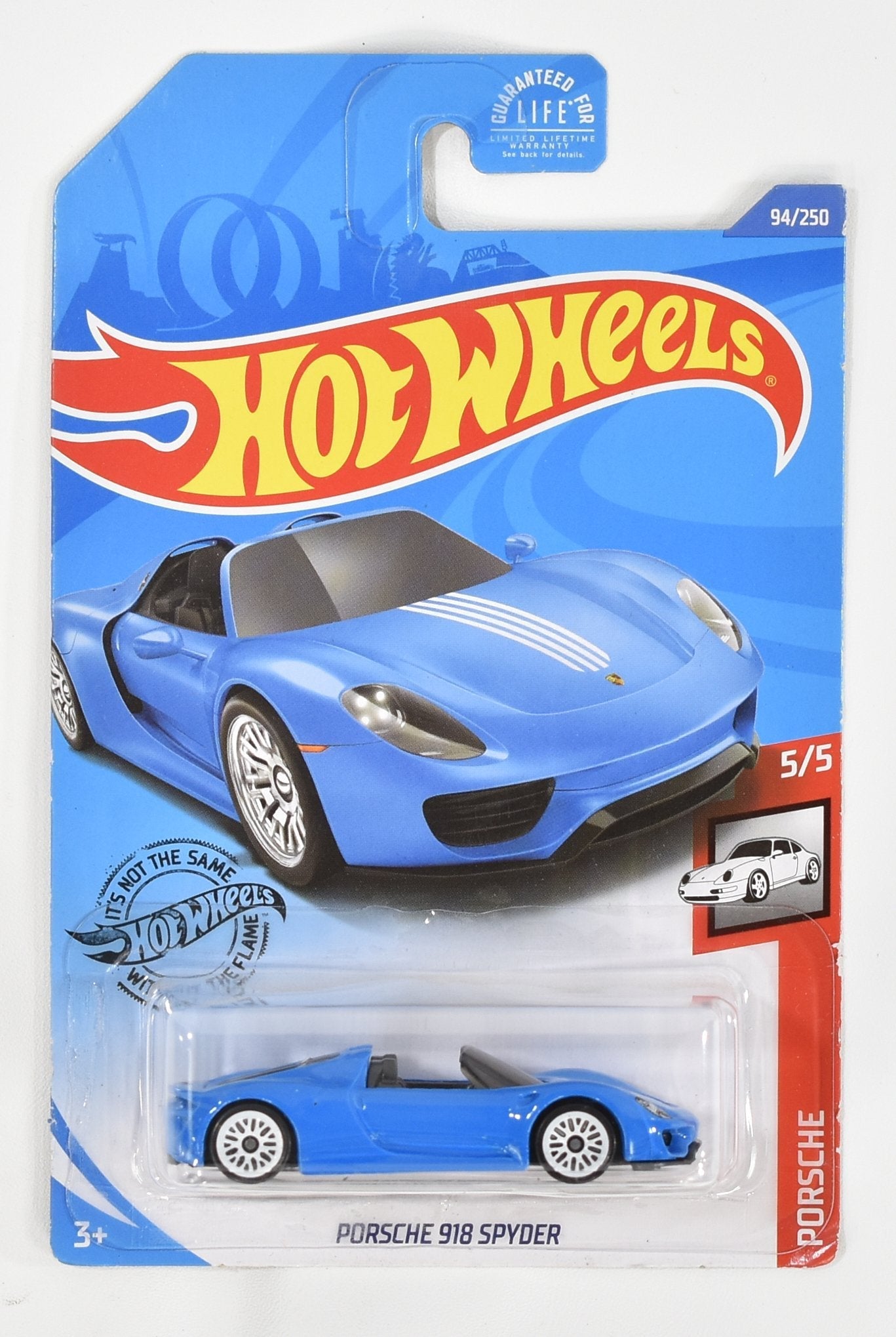 Hot Wheels Die Cast 2020 Mattel Porsche 918 Spyder 94/250 5/5 Mattel 2020