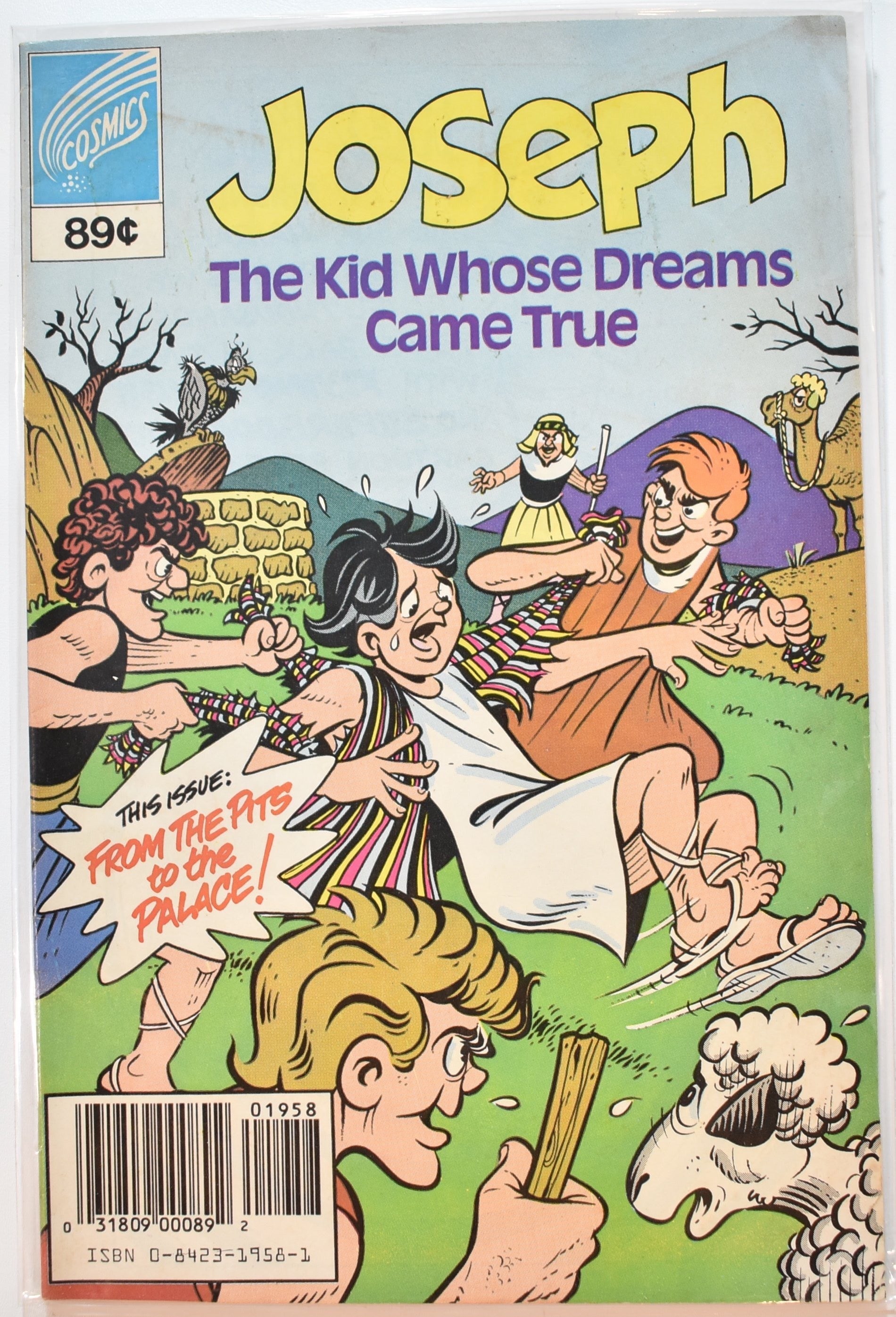 Joseph The Kid Whose Dreams Came True Comic Book Cosmics