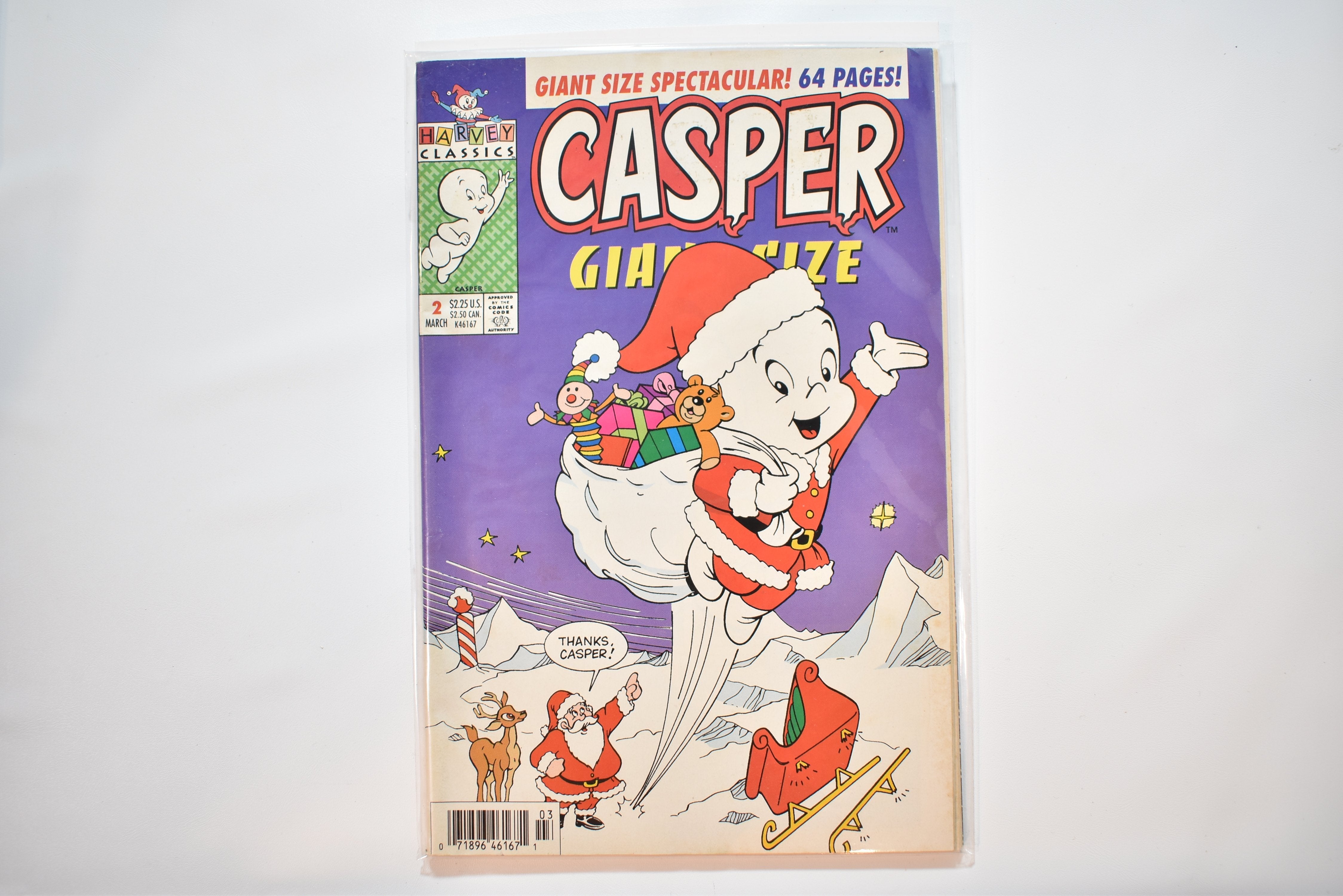 Casper Giant Size Harvey Classics 2 Comic book