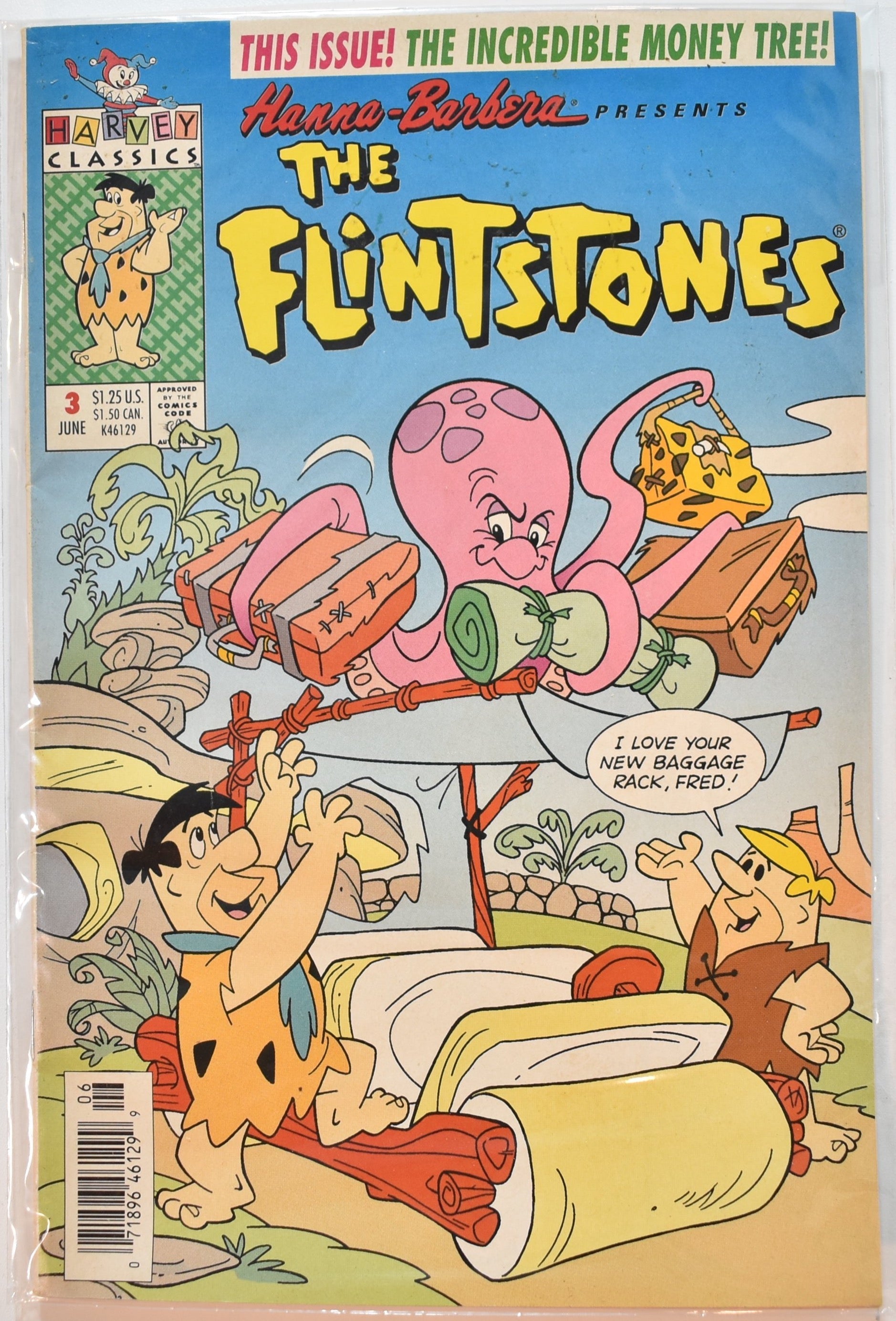 The Flintstones 3 Comic book Harvey Classics