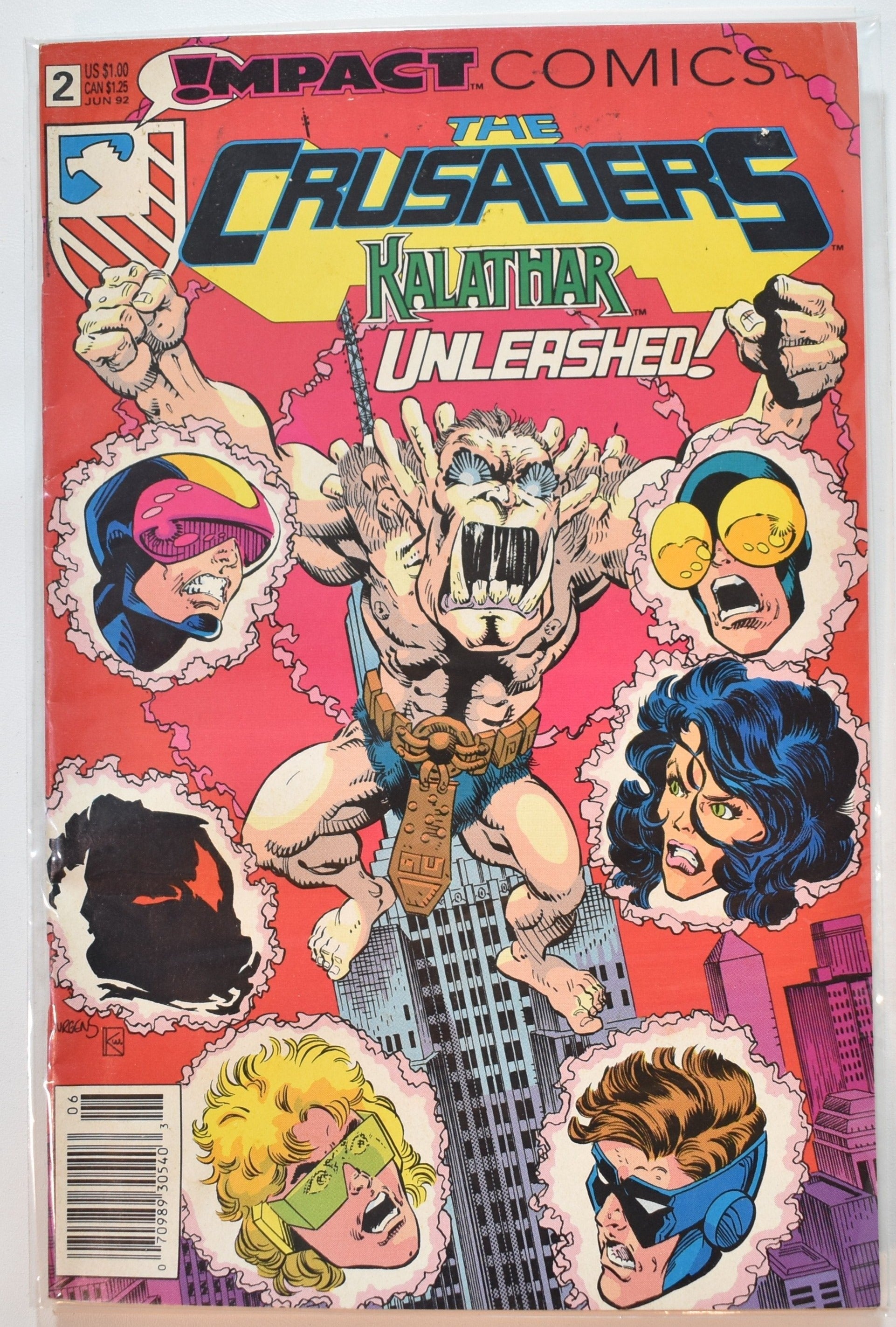 The Crusaders Impact Comics 2 Kalathar Unleashed