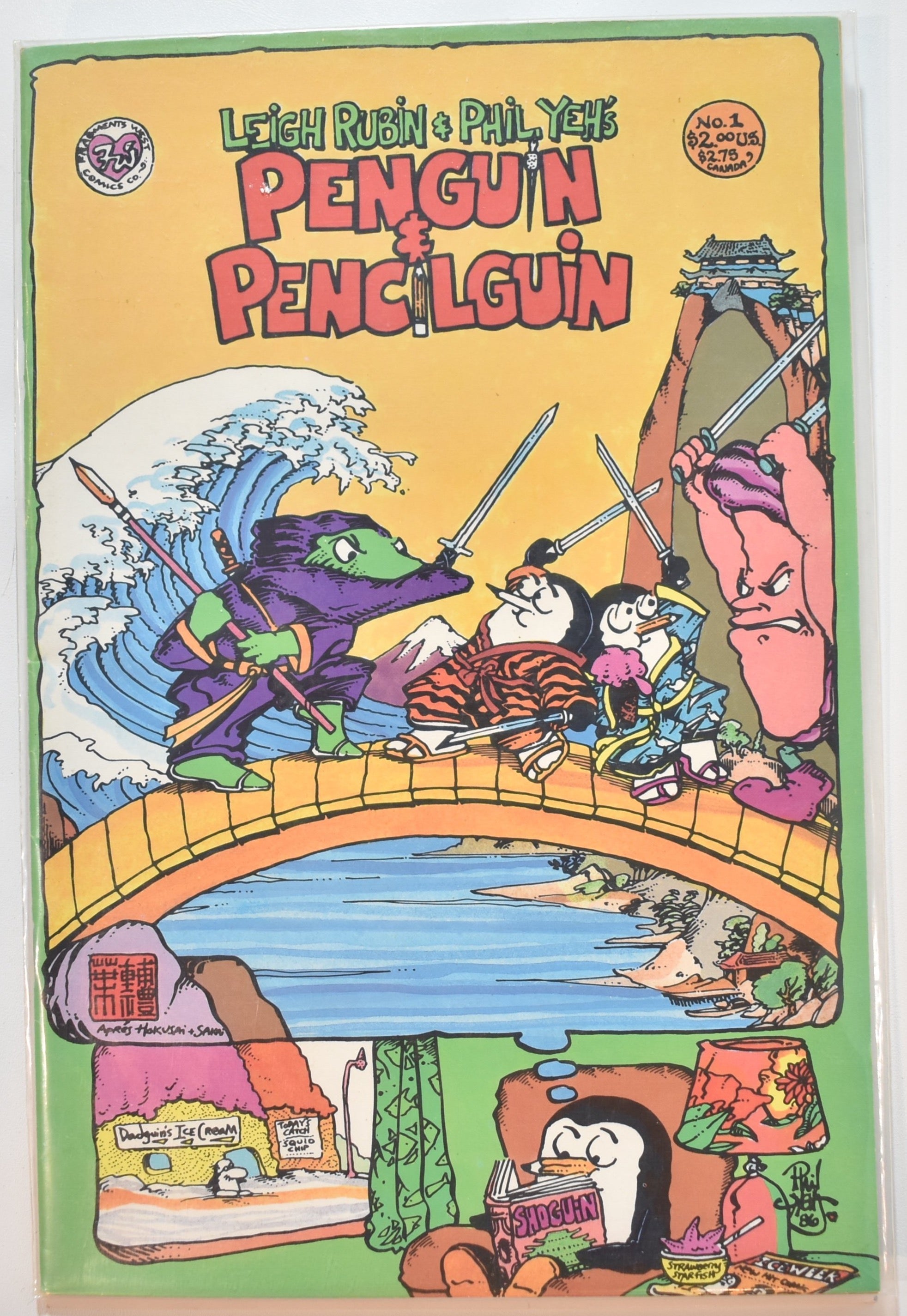 Penguin and pencilguin No. 1 Comic Book