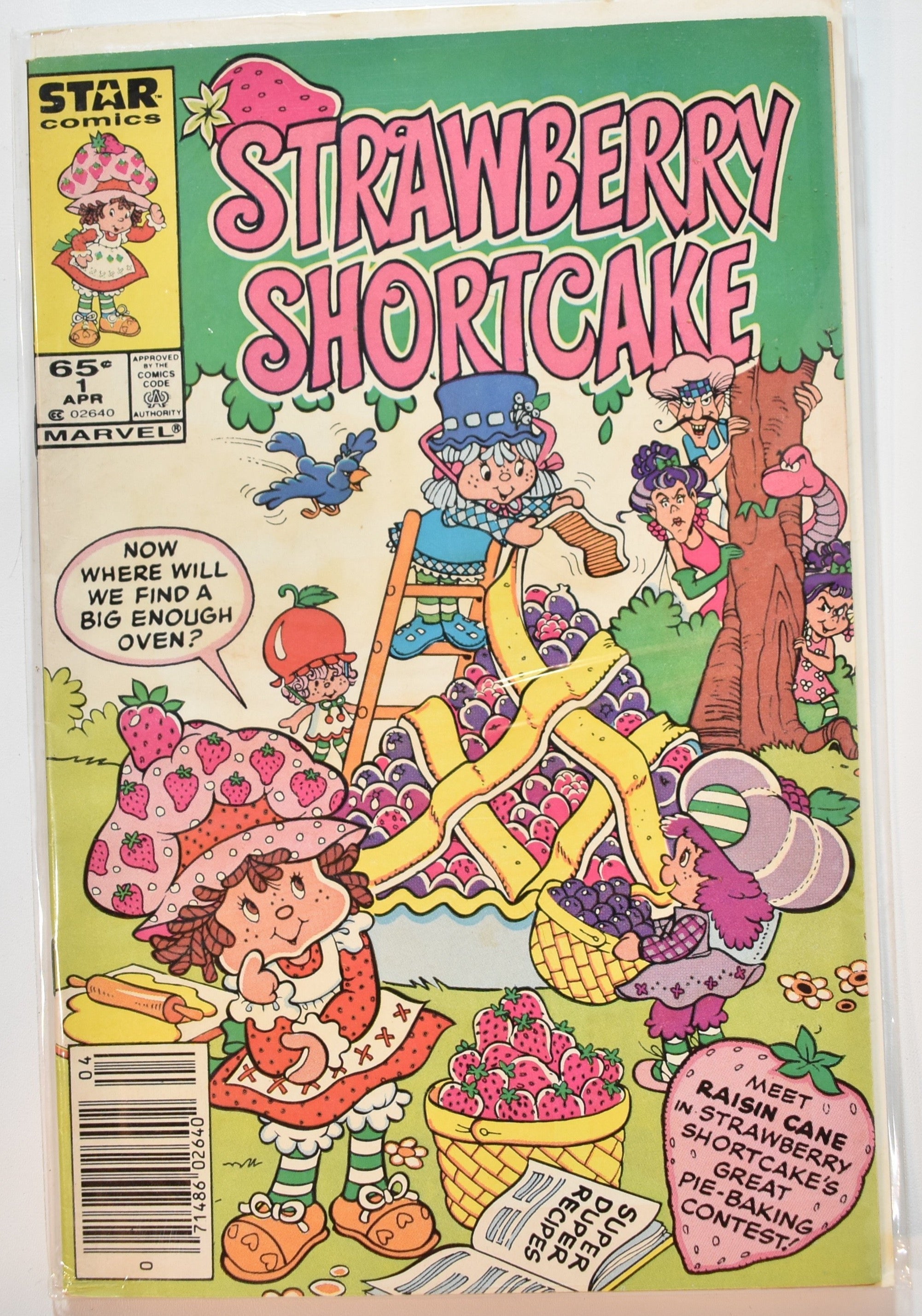 Strawberry Short Cake 1 Star Comics Comic book
