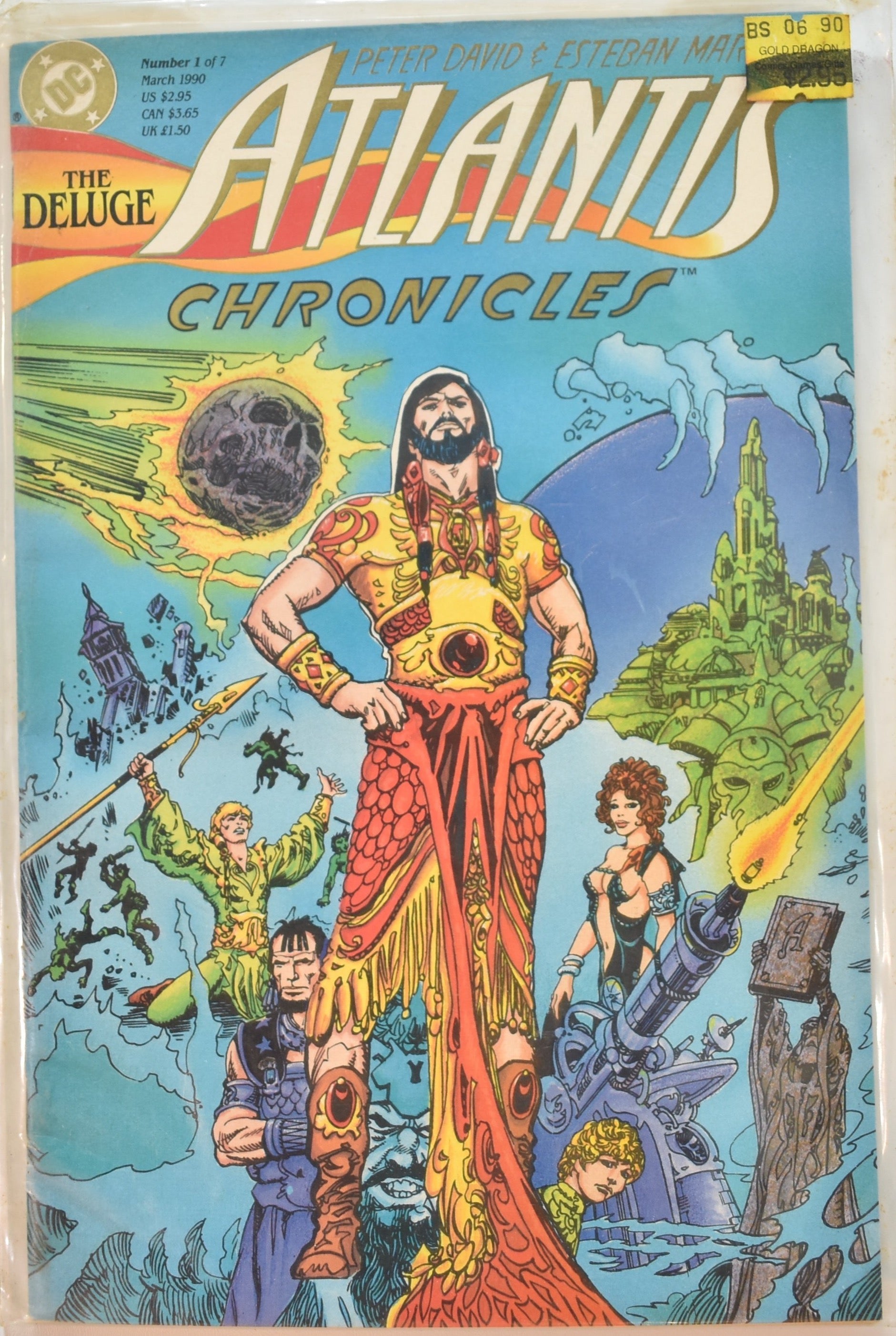 Atlantis Chronicles 1 of 7 Comic Book Dc Comics