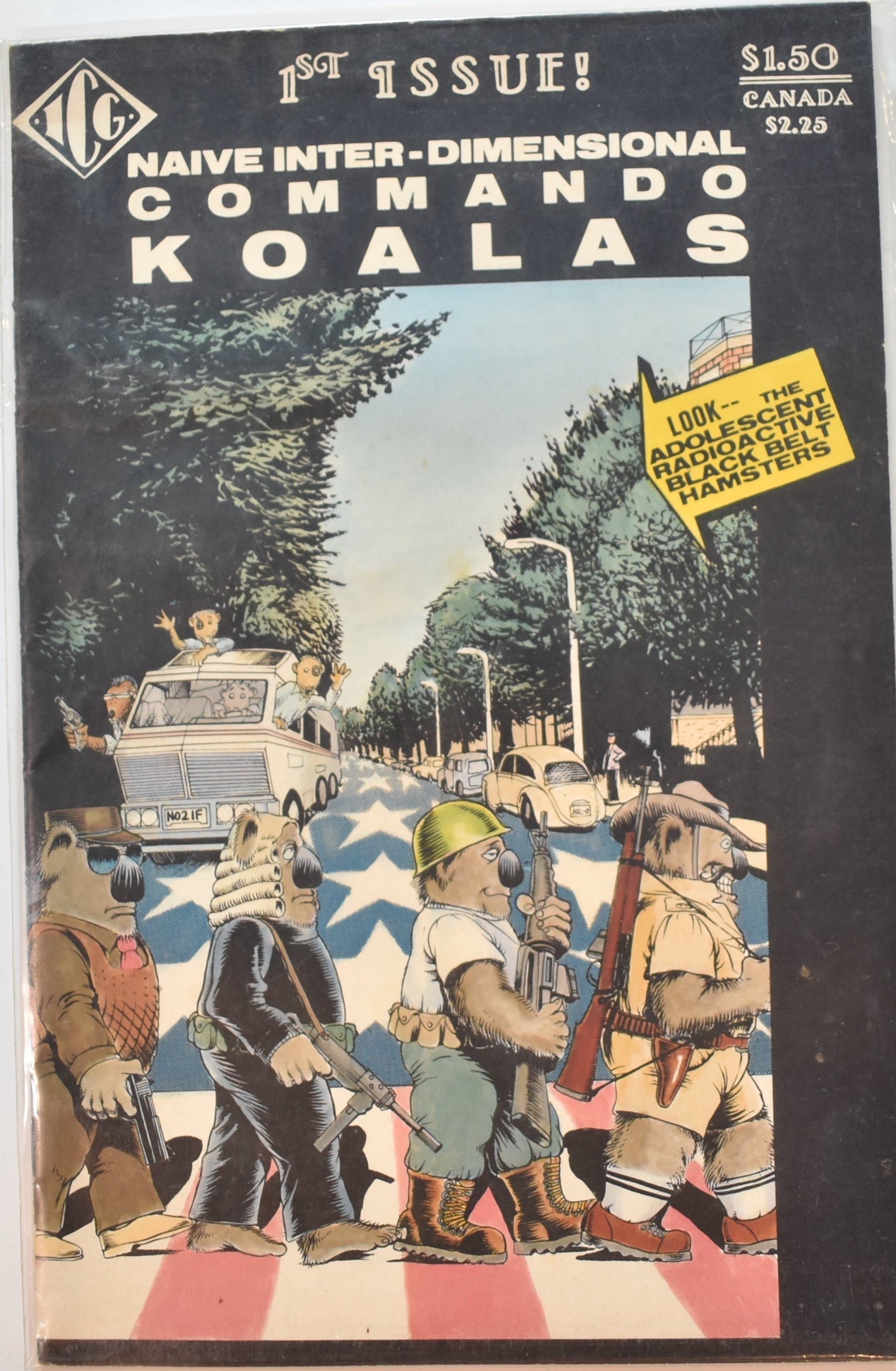 Commando Koalas 1st Issue Comic Book