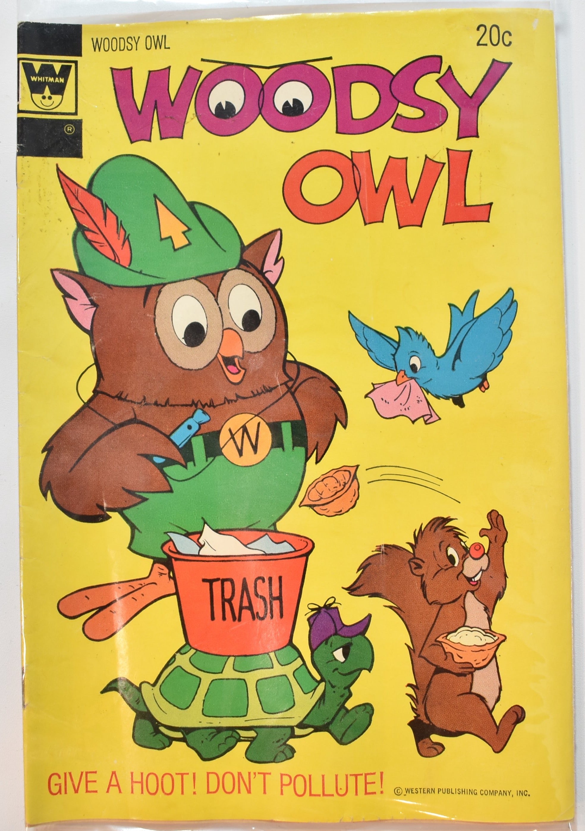 Woodsy Owl Comic Book Whitman Comic