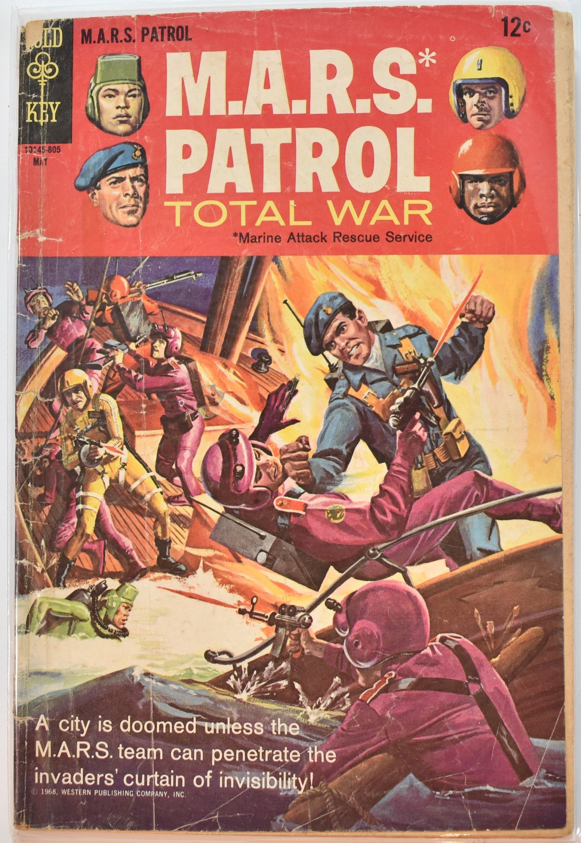 Mars Patrol total War Golden Key Comics