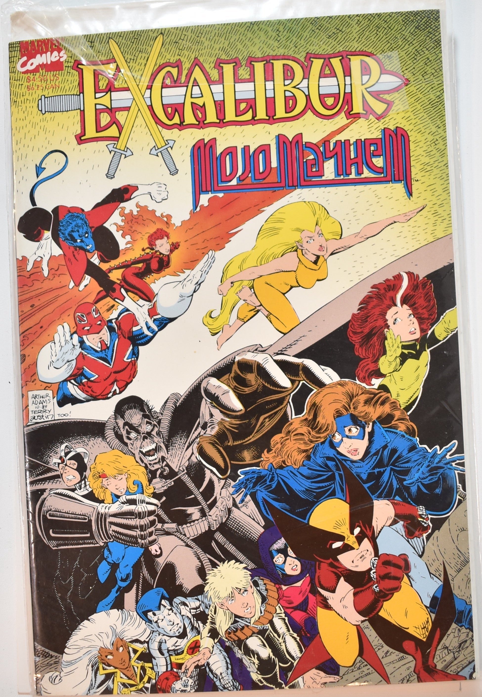 Excalibur Mojo Mayhem Marvel Comics Comic Book