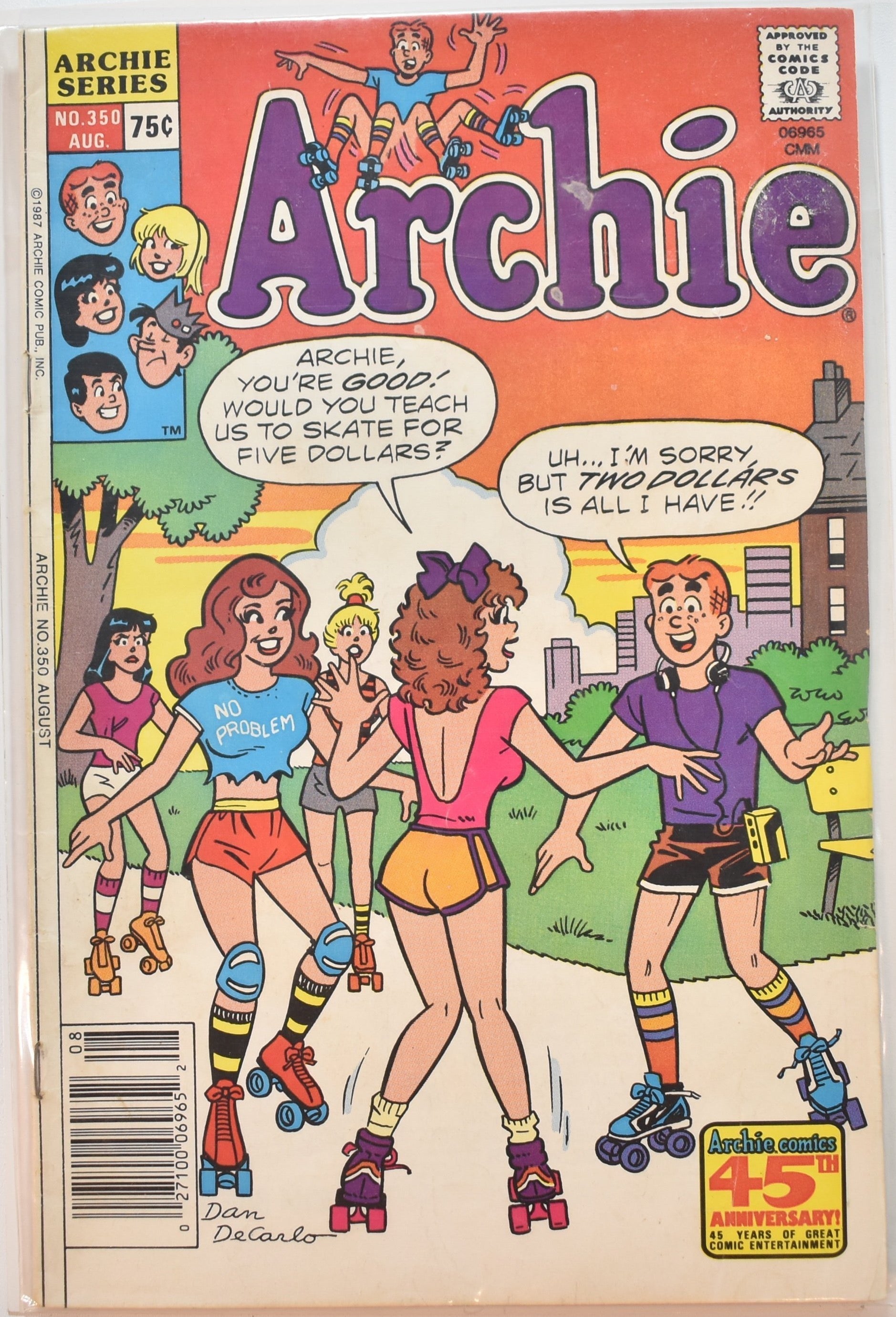 Archie No. 350 Archie Series Comic book