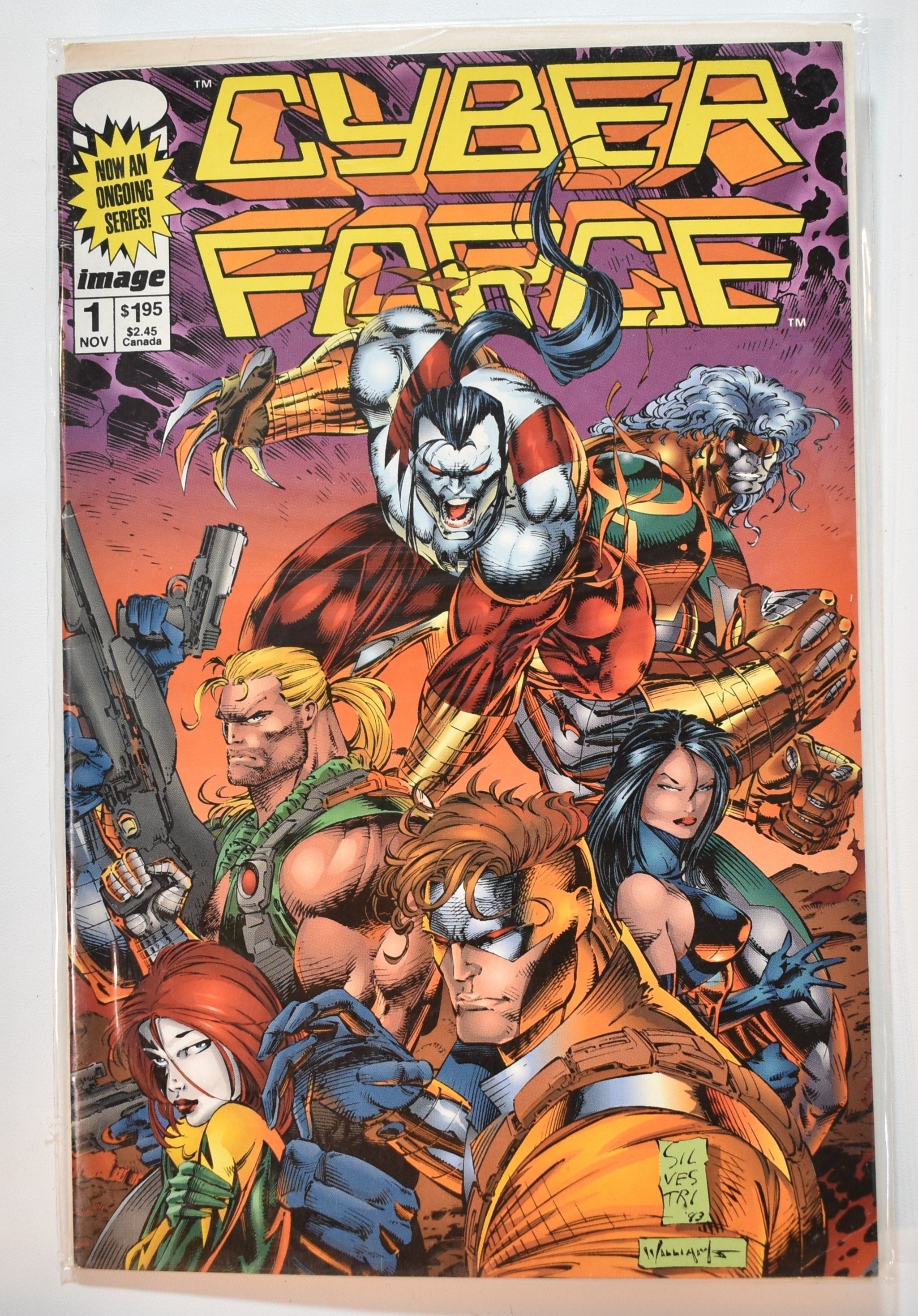 Cyber Force Comic book 1 Image Comics