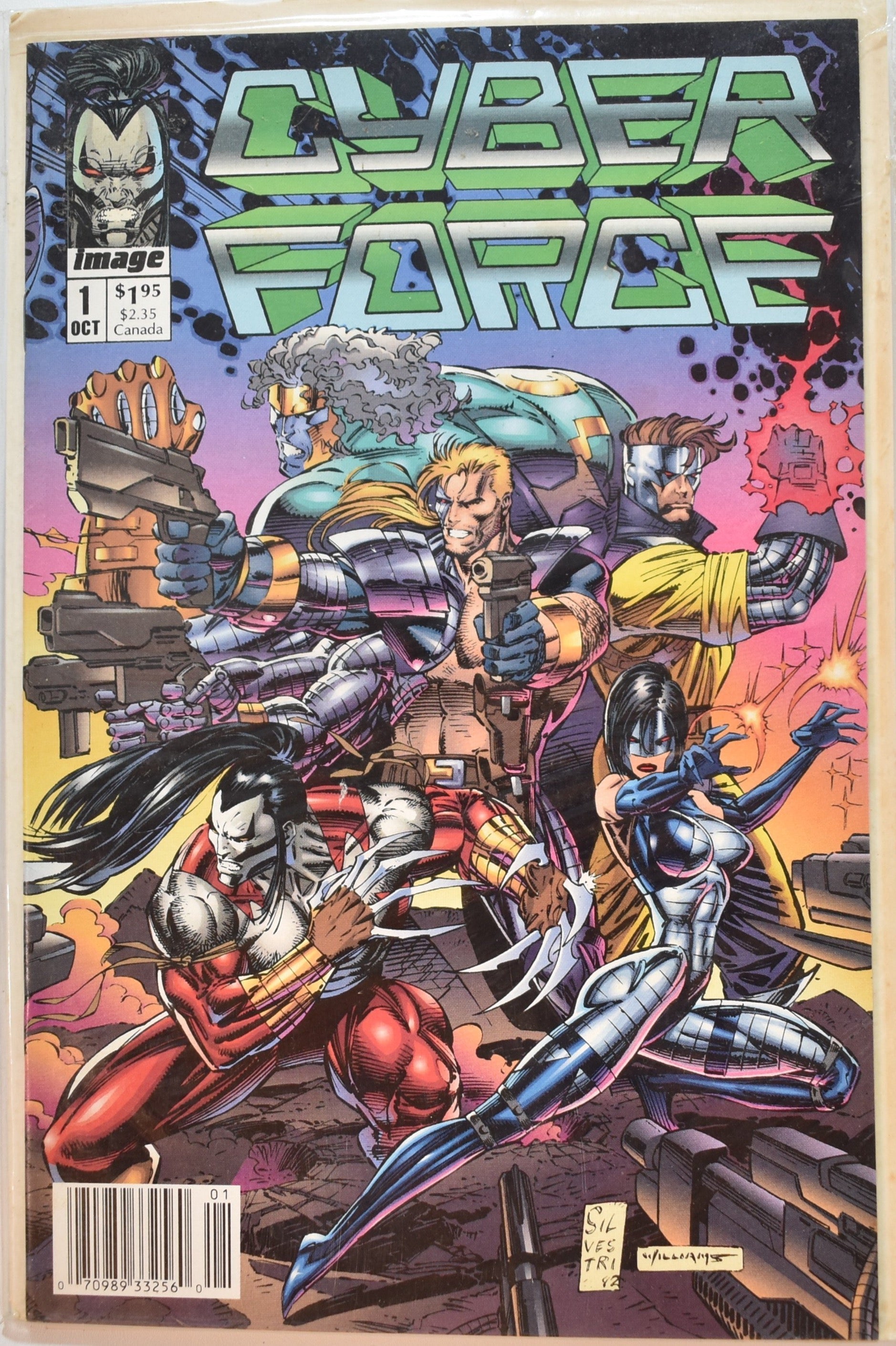 Cyber Force 1 Image Comics Comic Book