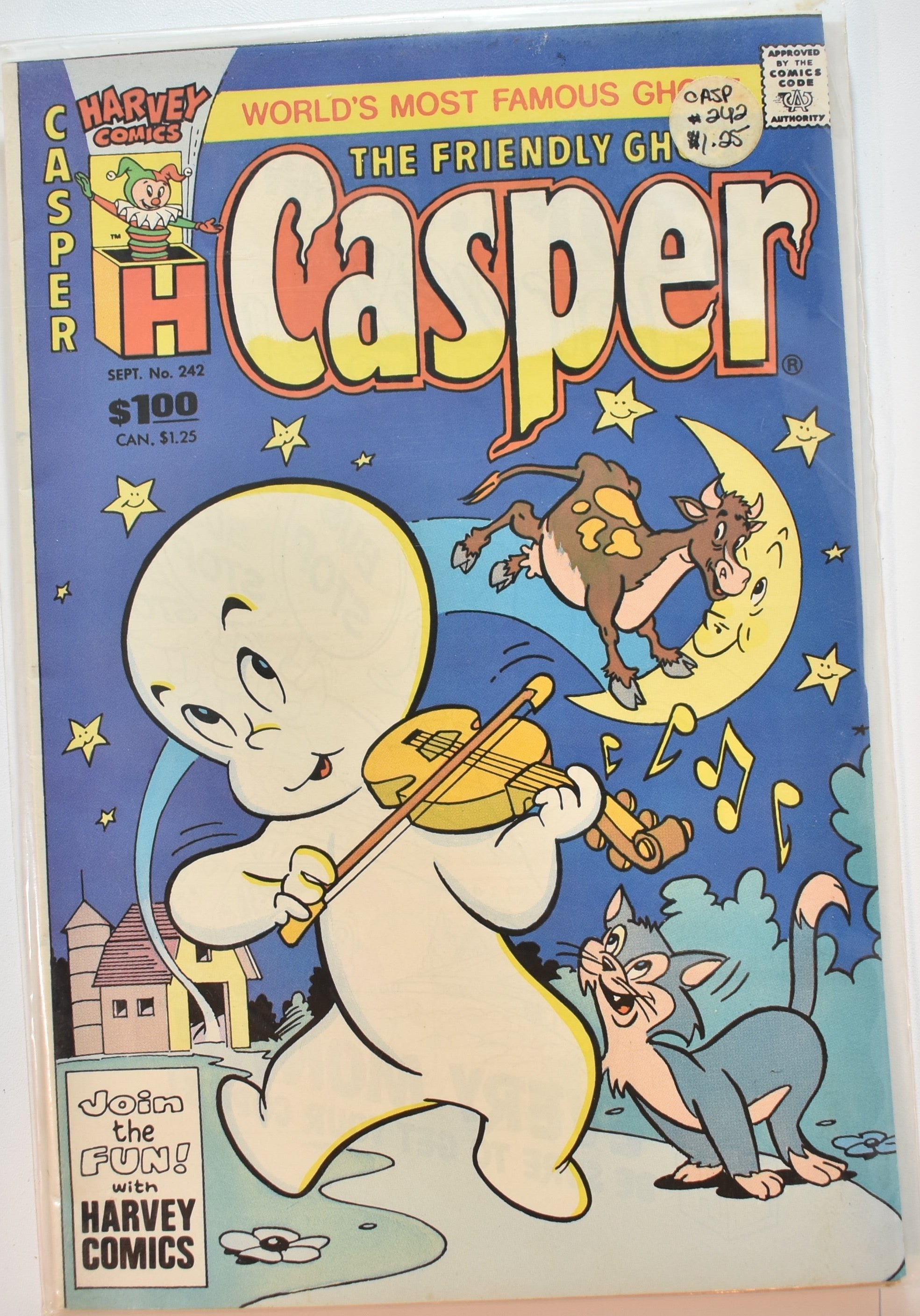 Casper the friendly ghost 242 Comic book