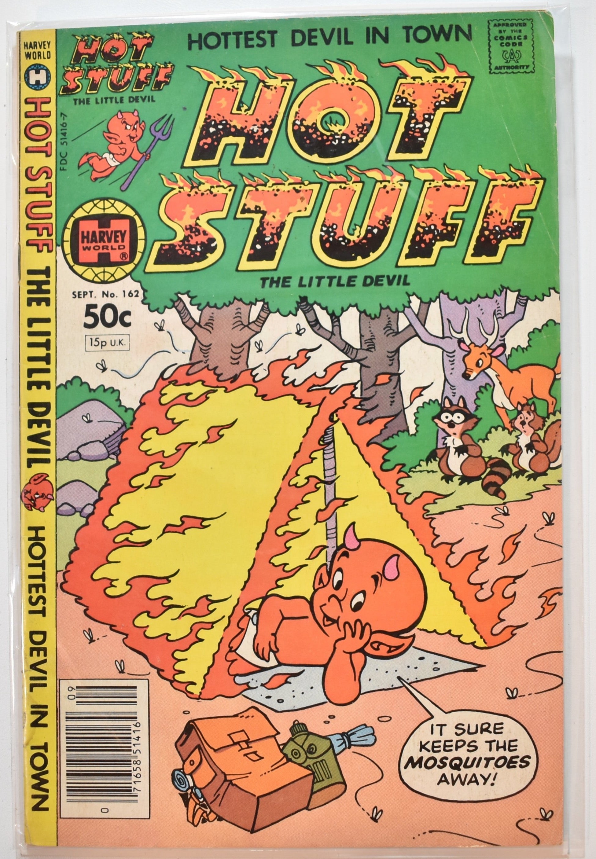 Hot Stuff Comic Book 162 The Little Devil Harvey World