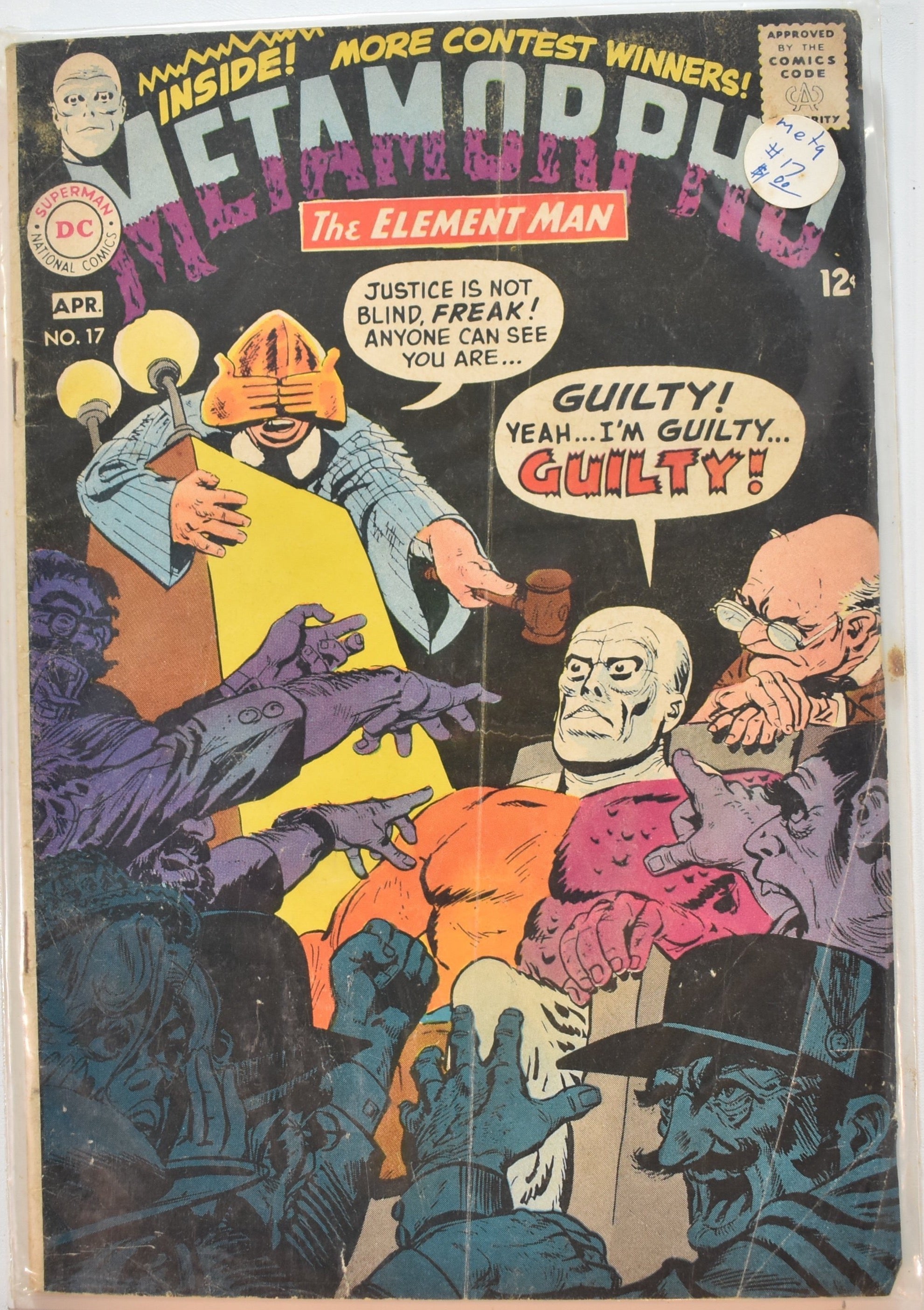 Metamorpho No 17 Dc Superman