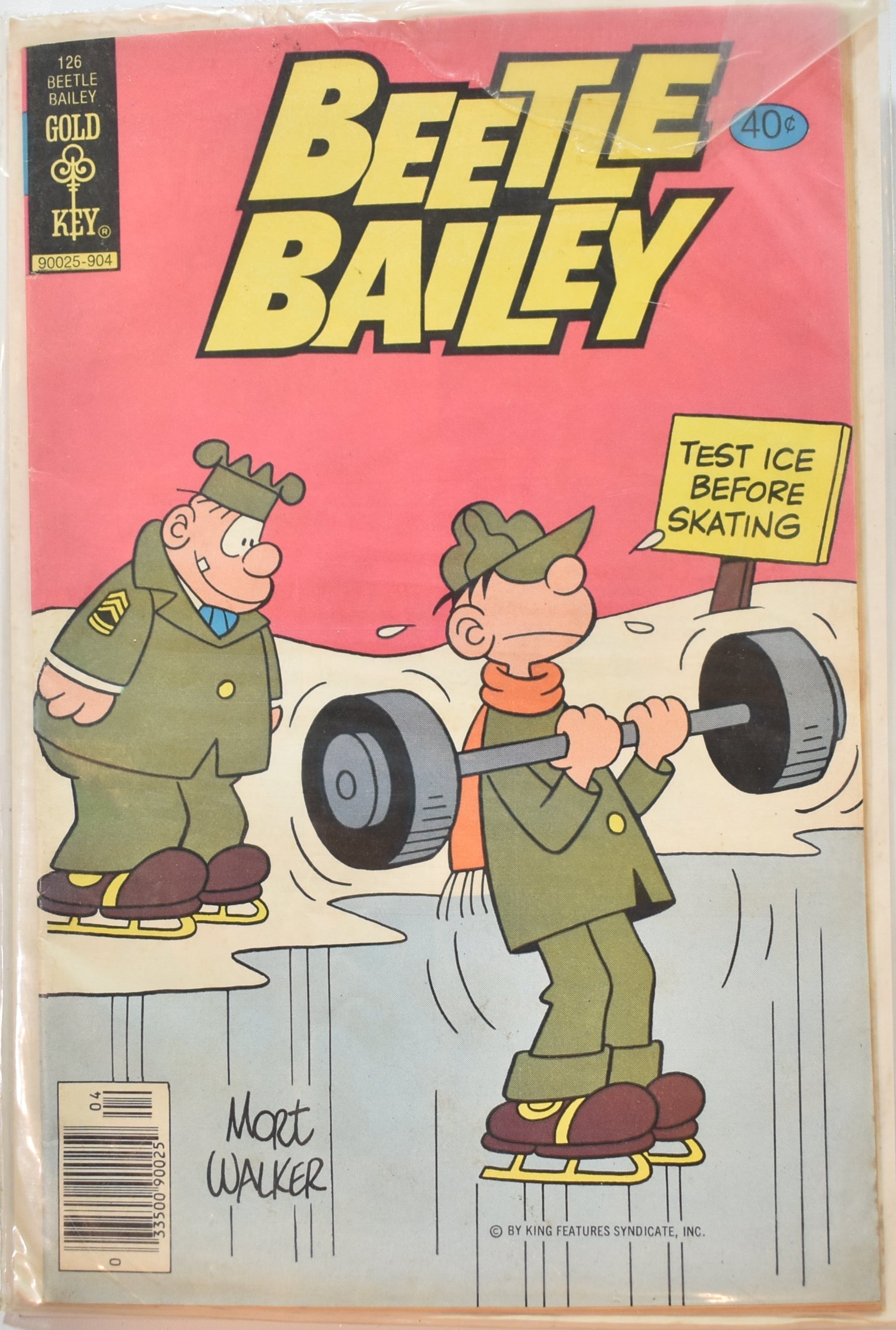 Beetle Bailey Gold Key Comics 126 Comic Book