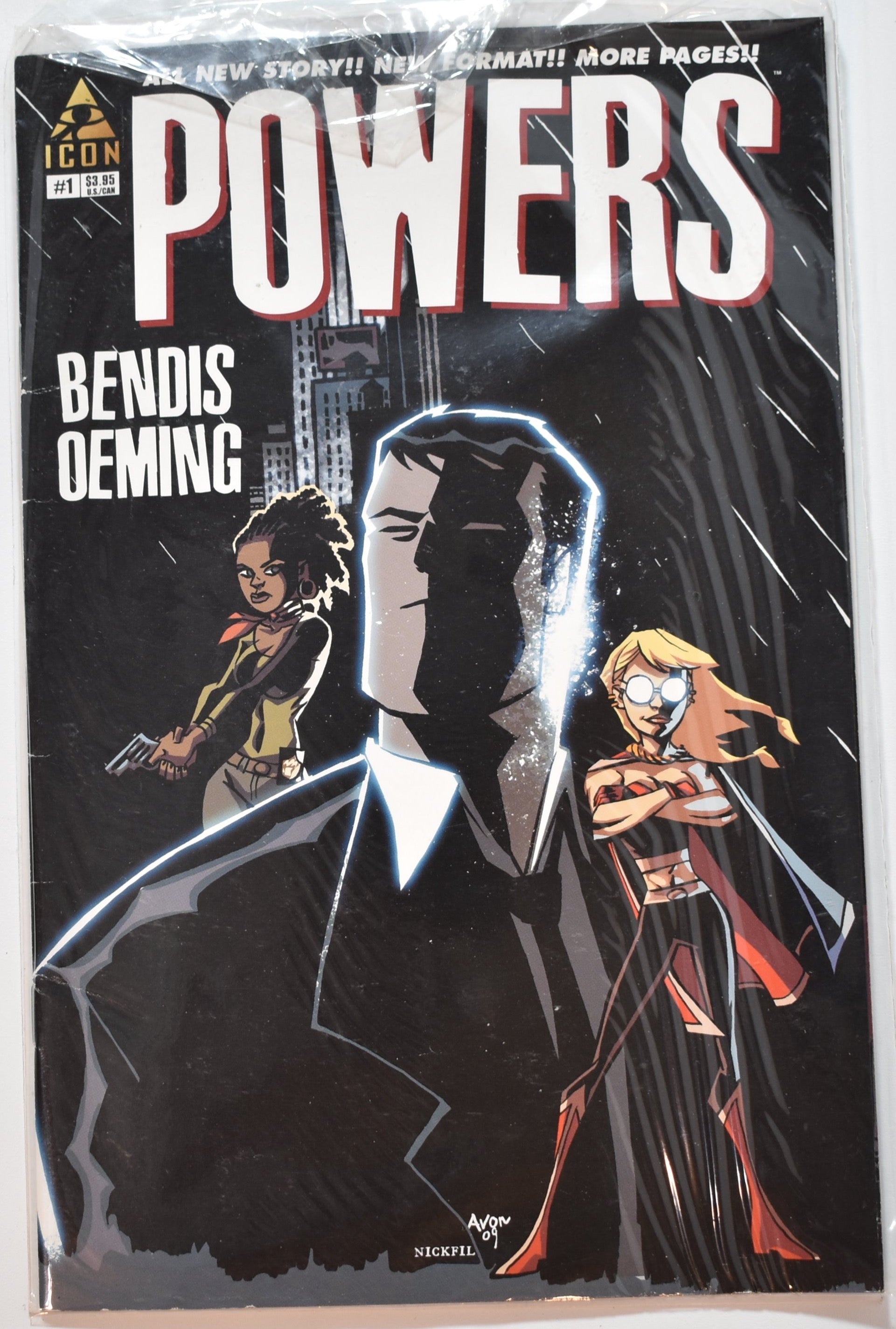 Powers Bendis reming Icon Comic 1 Comic Book