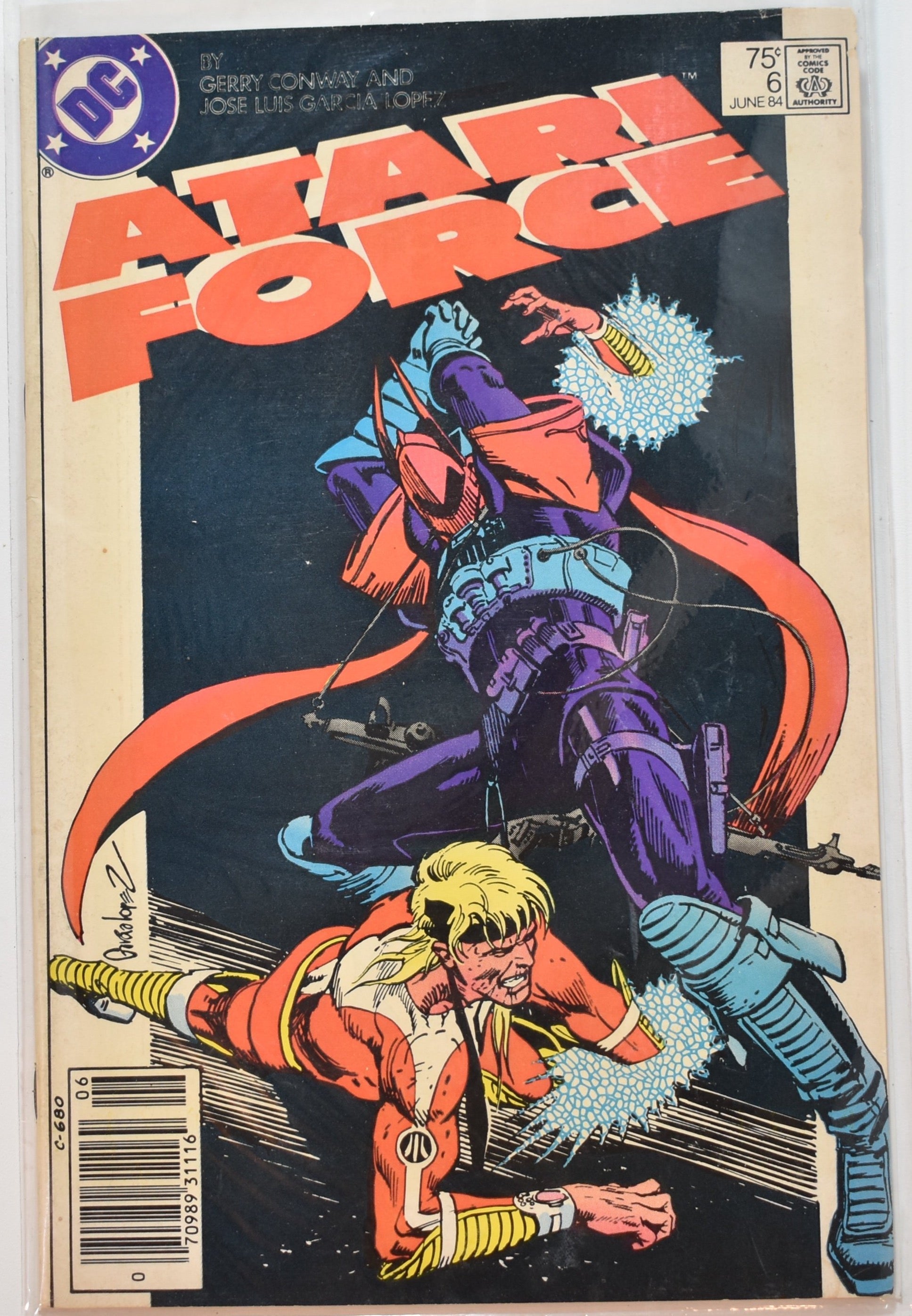 Atari Force 6 Dc Comics June 1984 Comic Book