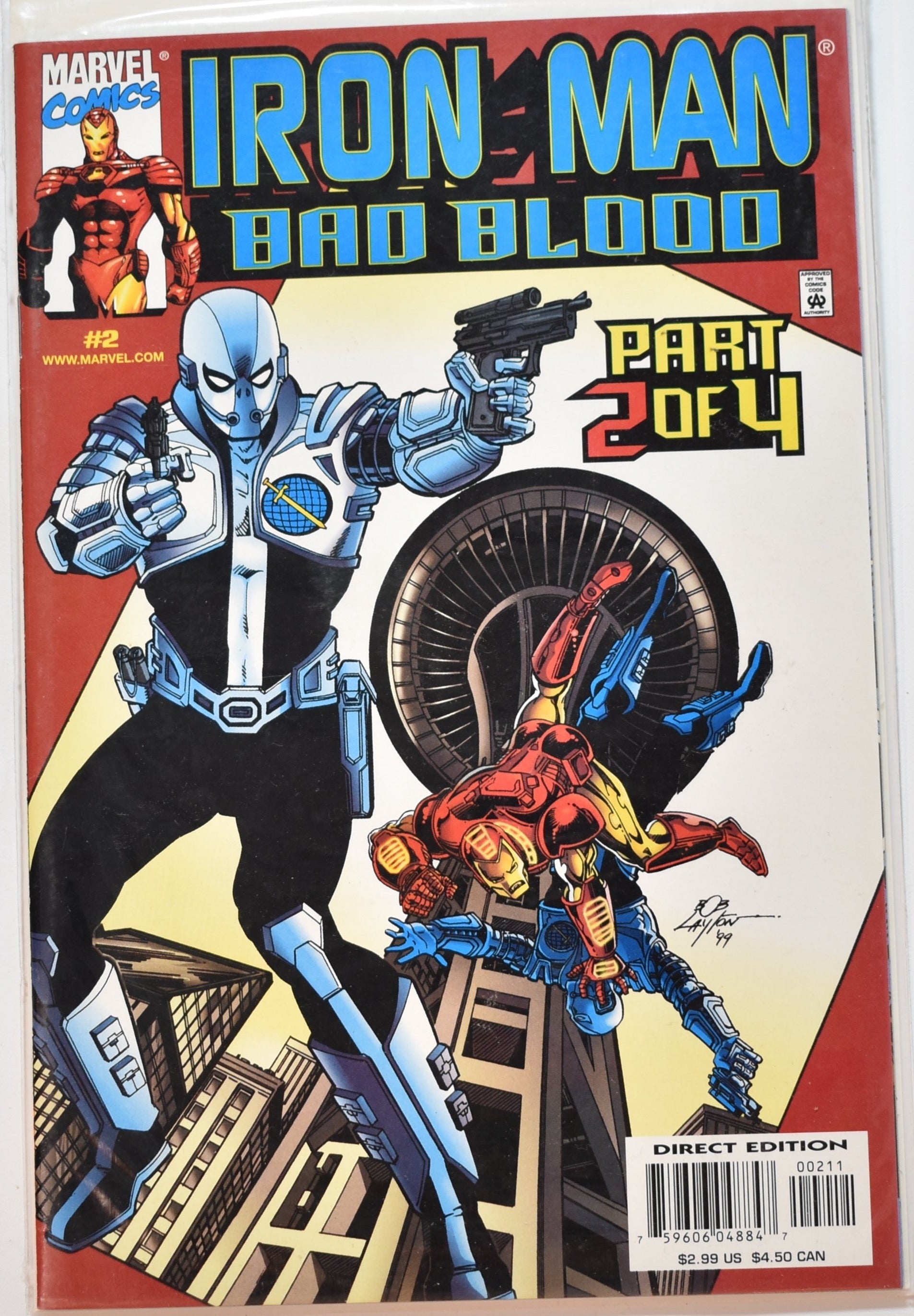 Iron Man Bad Blood Part 2 of 4 Comic Books