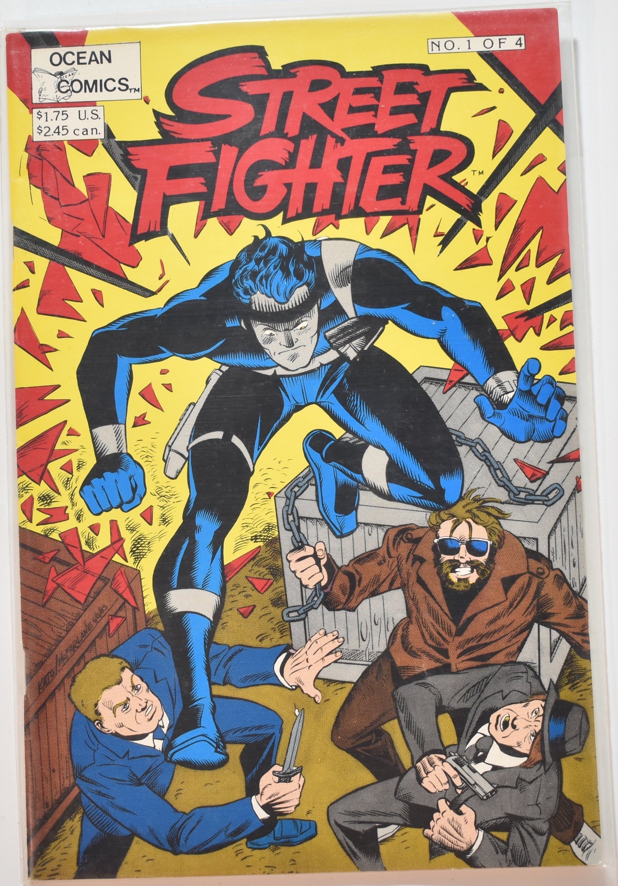 Street Fighter No. 1 of 4 Comic Book