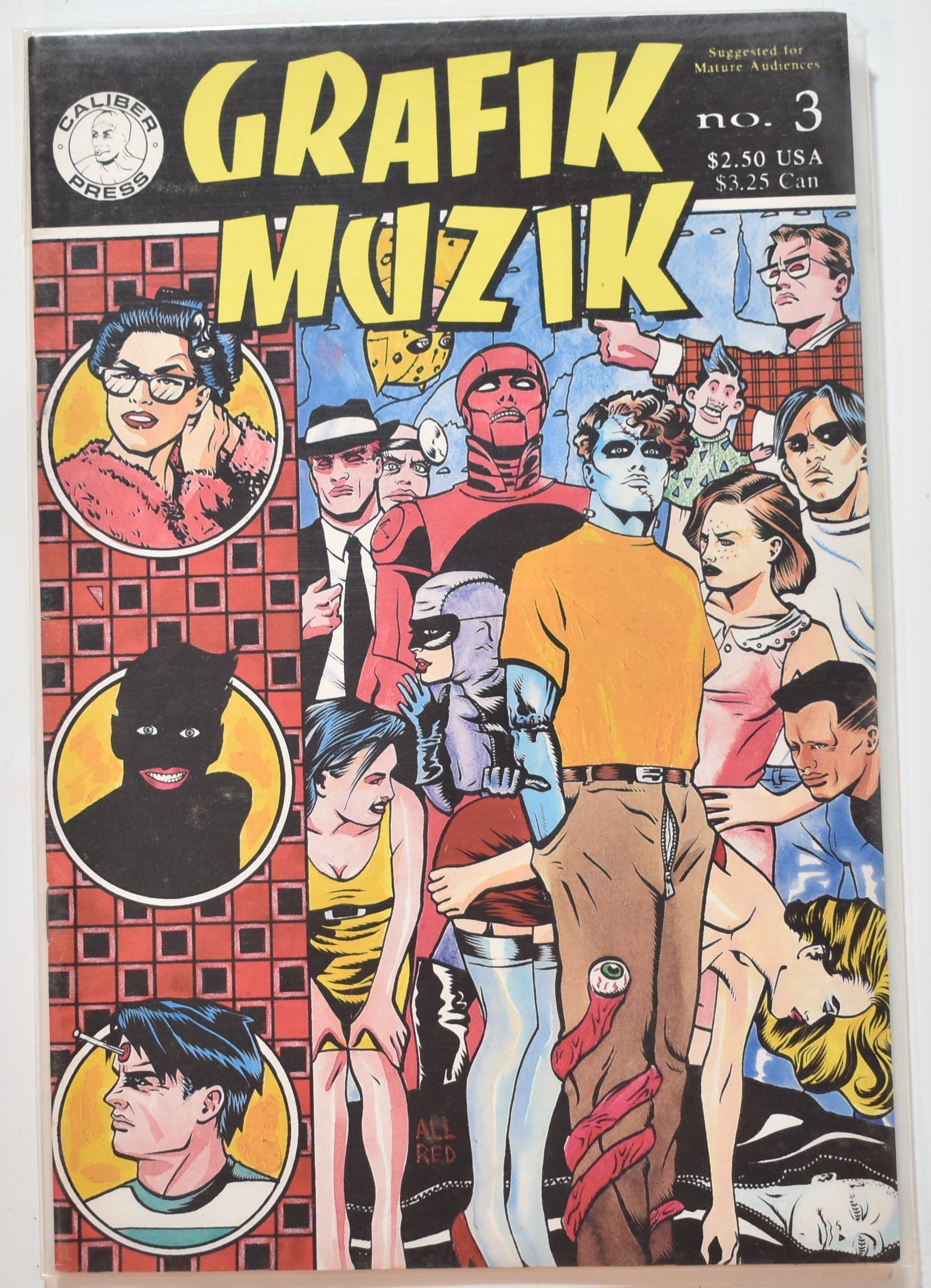 Grafik Musik No. 3 Comic Book Caliber Press Comic