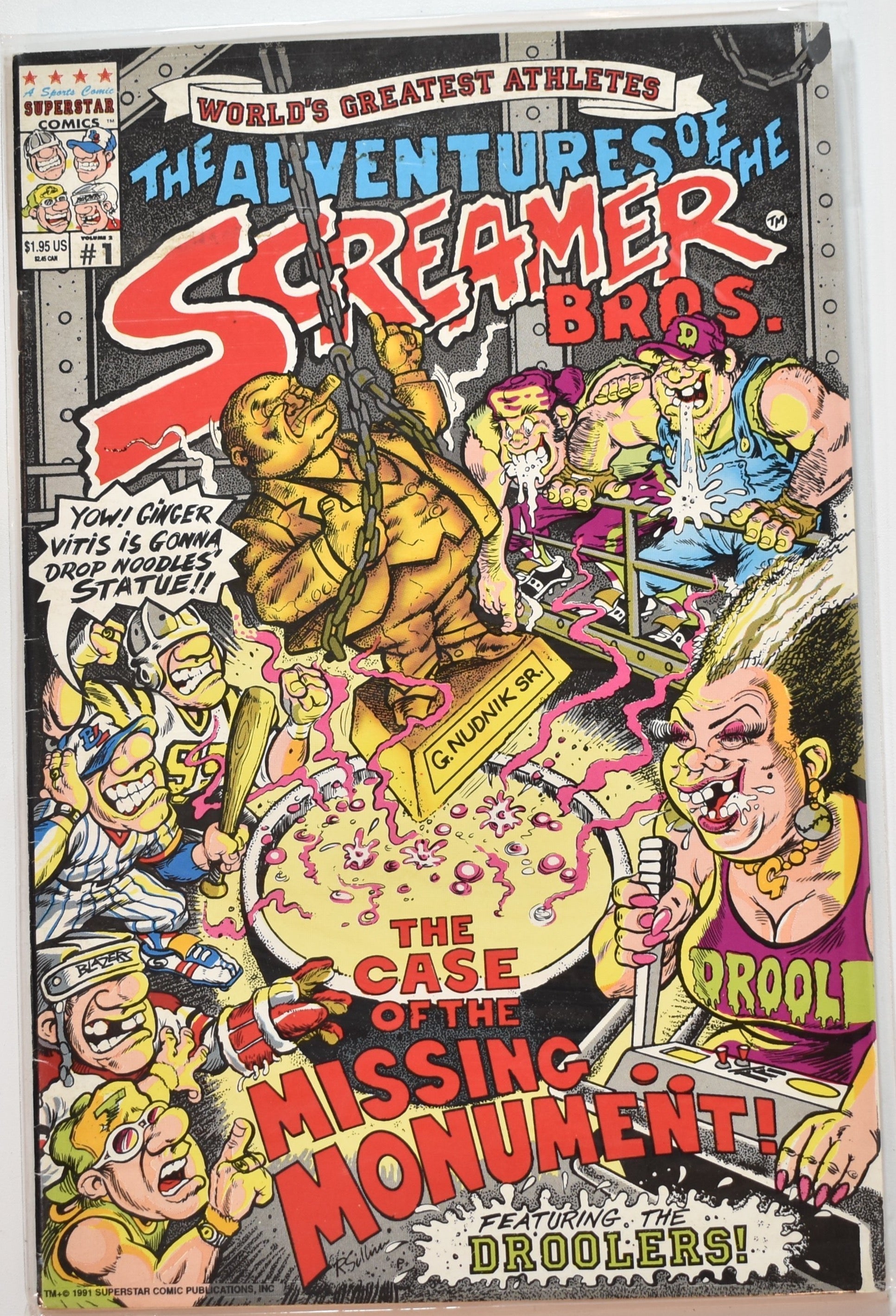 The Adventures of the Screamer Bros 1 Comic Book