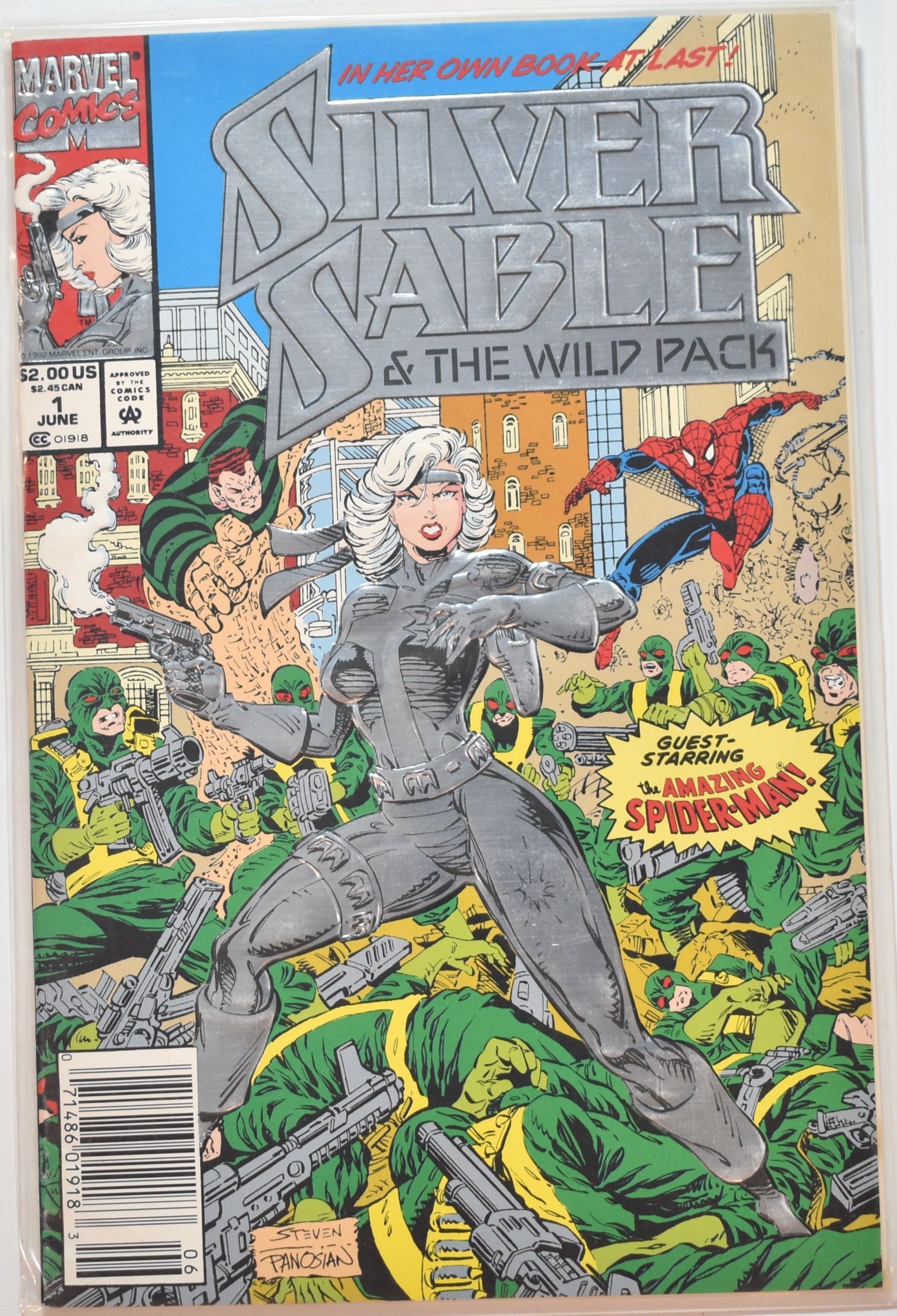 Silver Sable and the Wild Pack 1 Marvel Comics