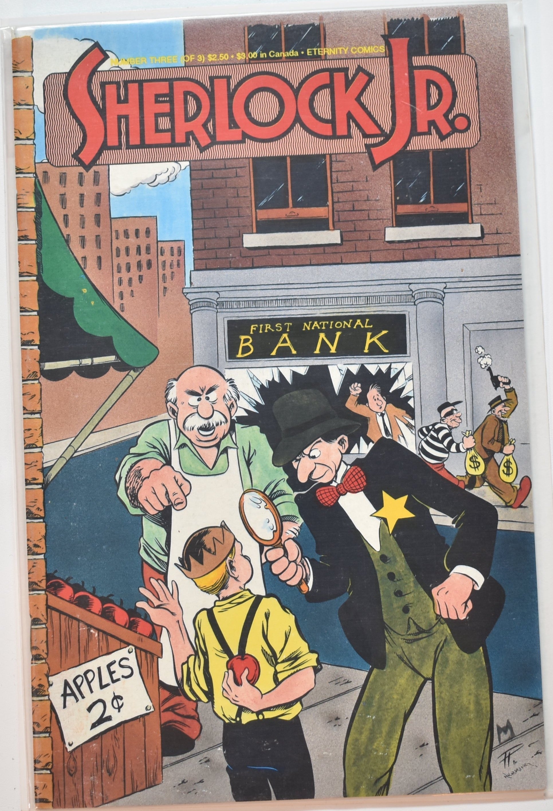 Sherlock JR. 3 Comic Book Eternity Comics Used