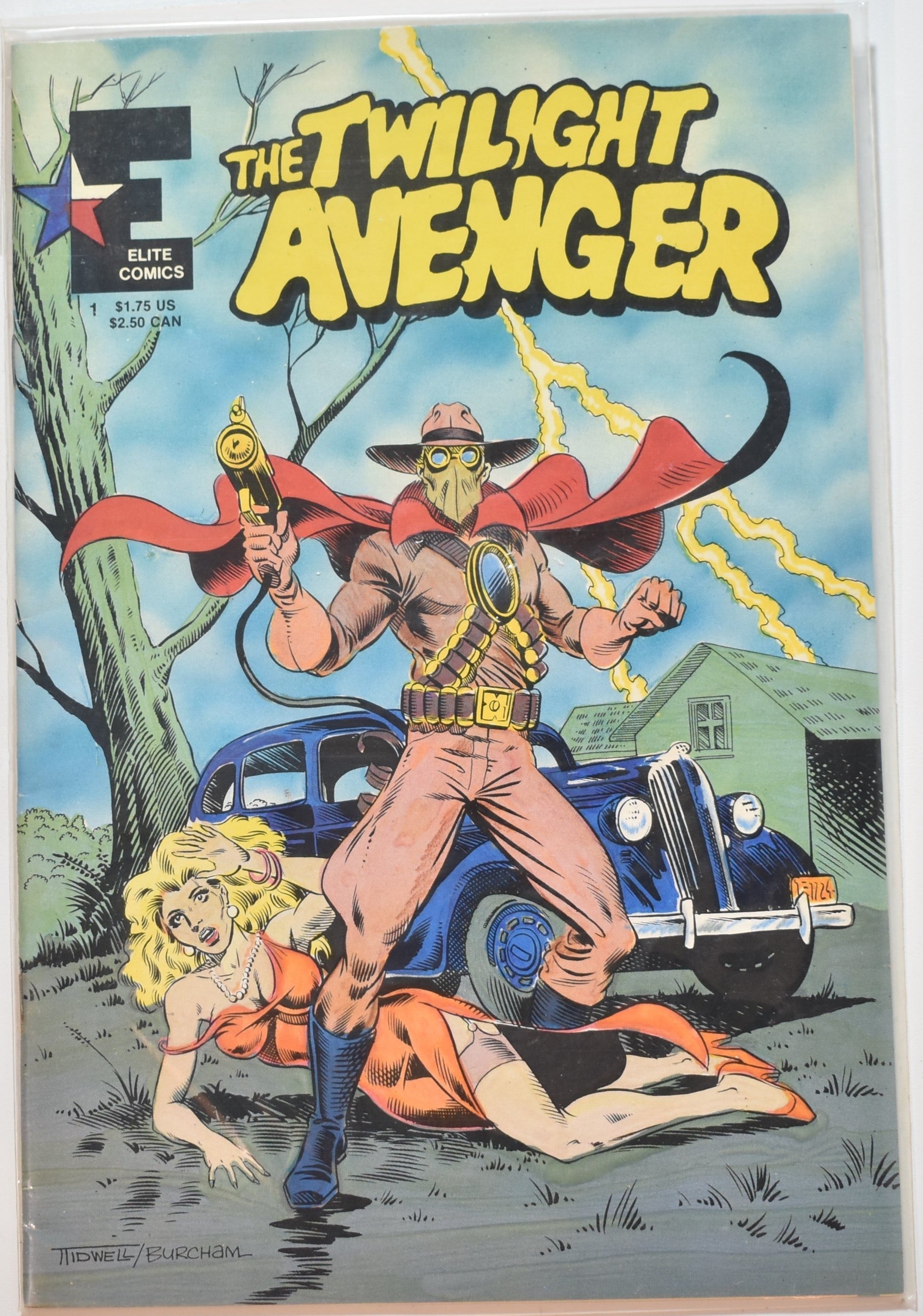 The Twilight Avenger Comic Book Elite Comics Issue 1