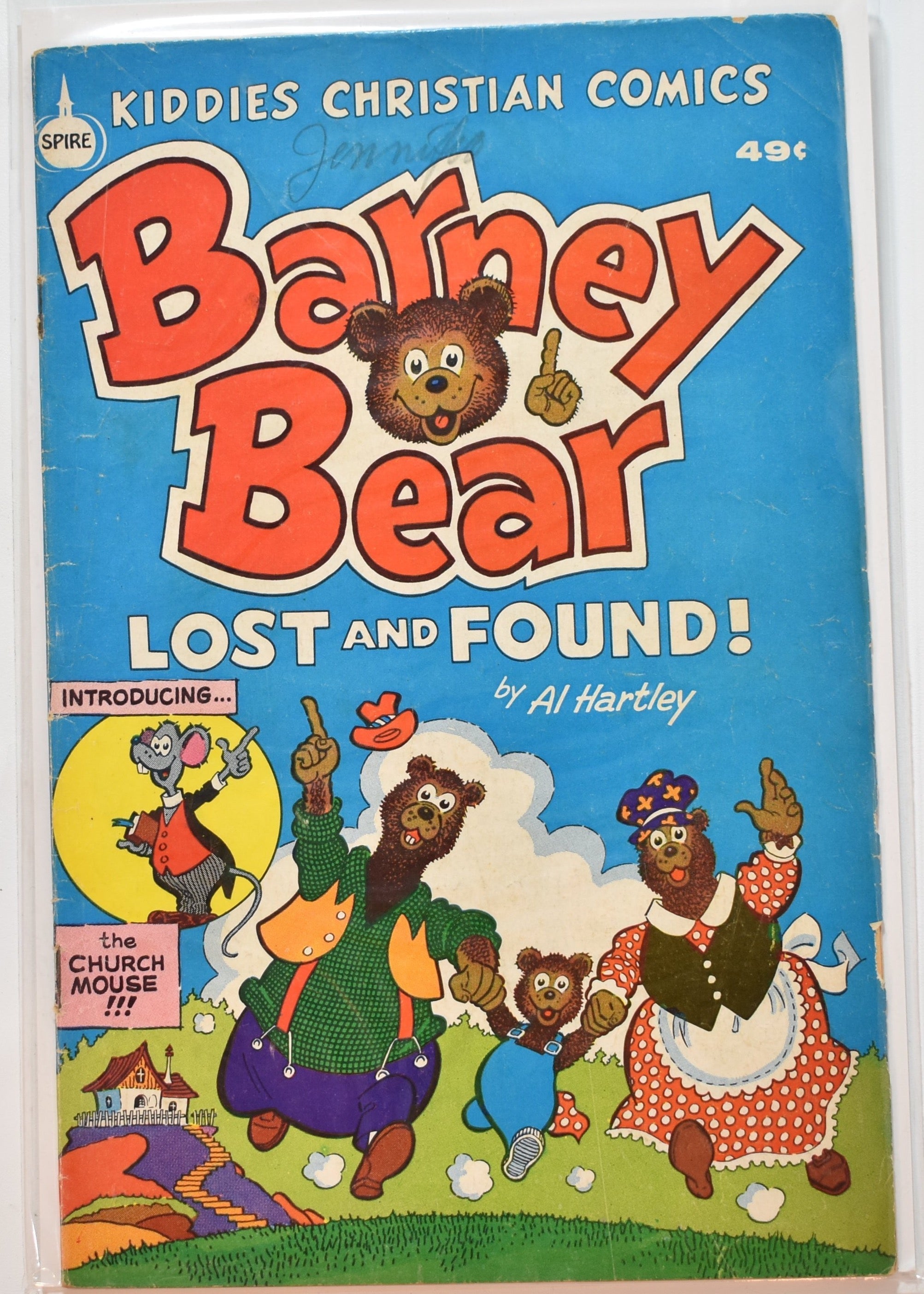 Barney Bear Lost and found Comic Book