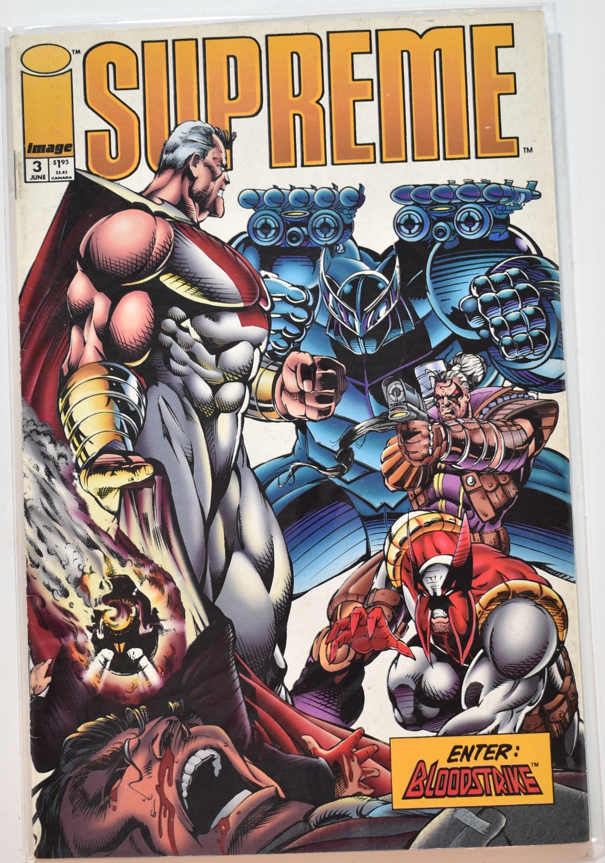 Supreme Comic Book Image Comics 3 Blood Strike