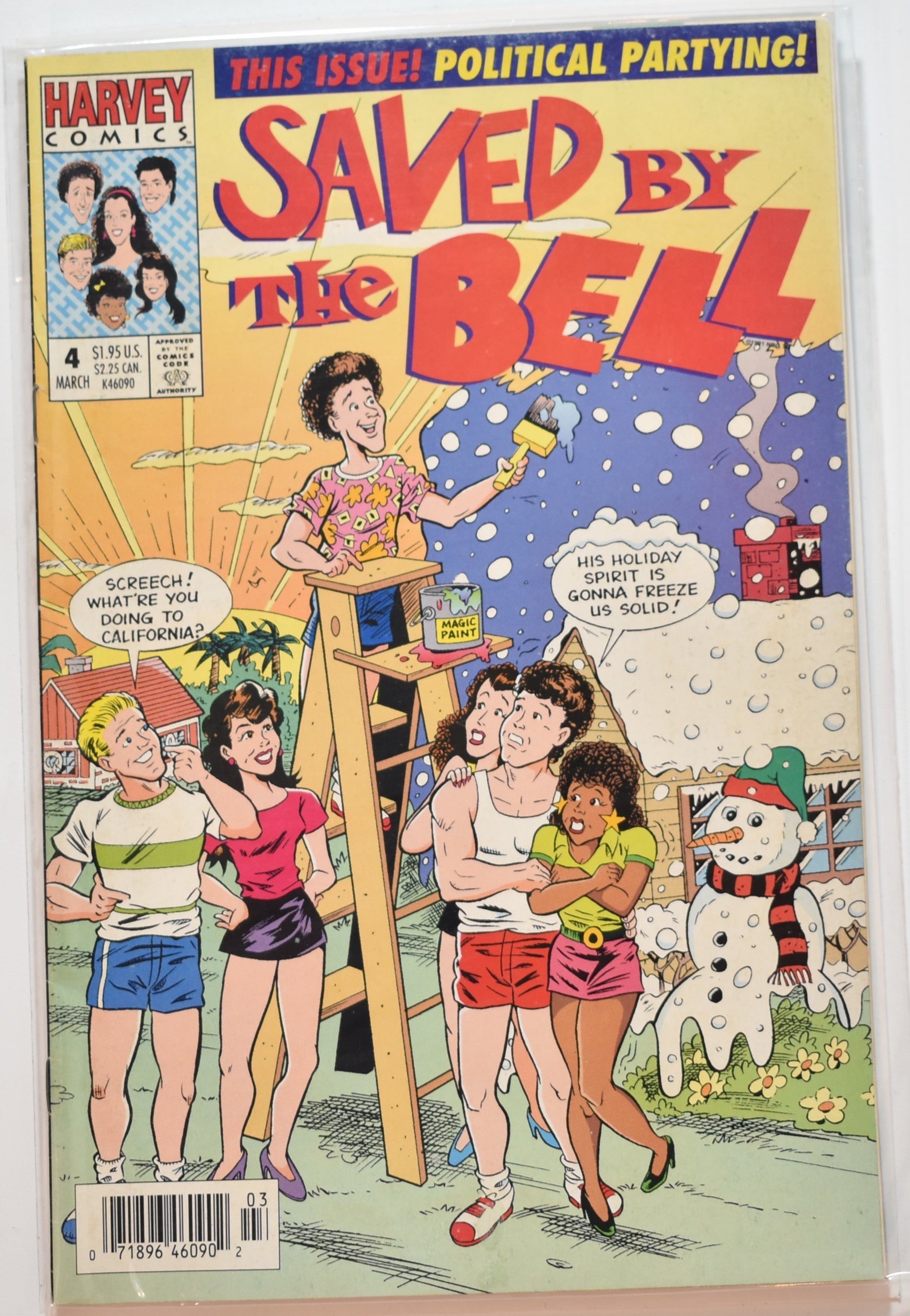 Saved by the bell No. 4 Comic Book Harvey Comics