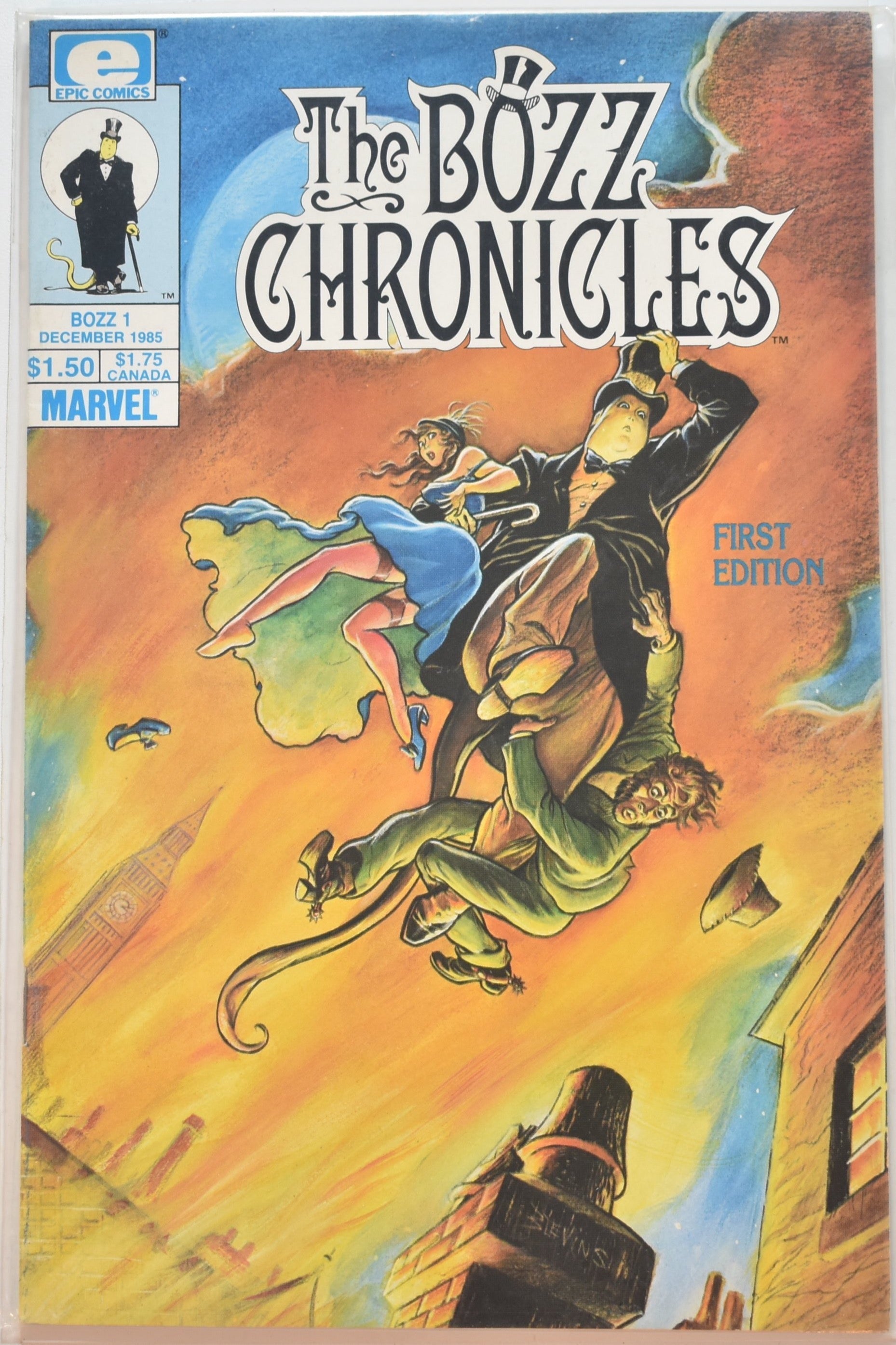 The Bozz Chronicles Bozz 1 December 1985 Epic Comics